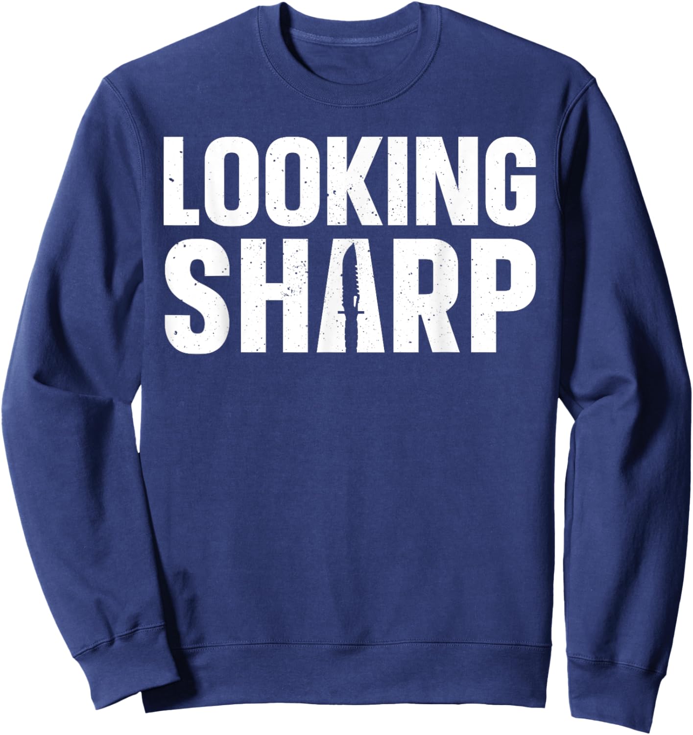 Pocket Knife Art Women Knife Lover Knife Collector Sweatshirt - Sweatshirt | Navy