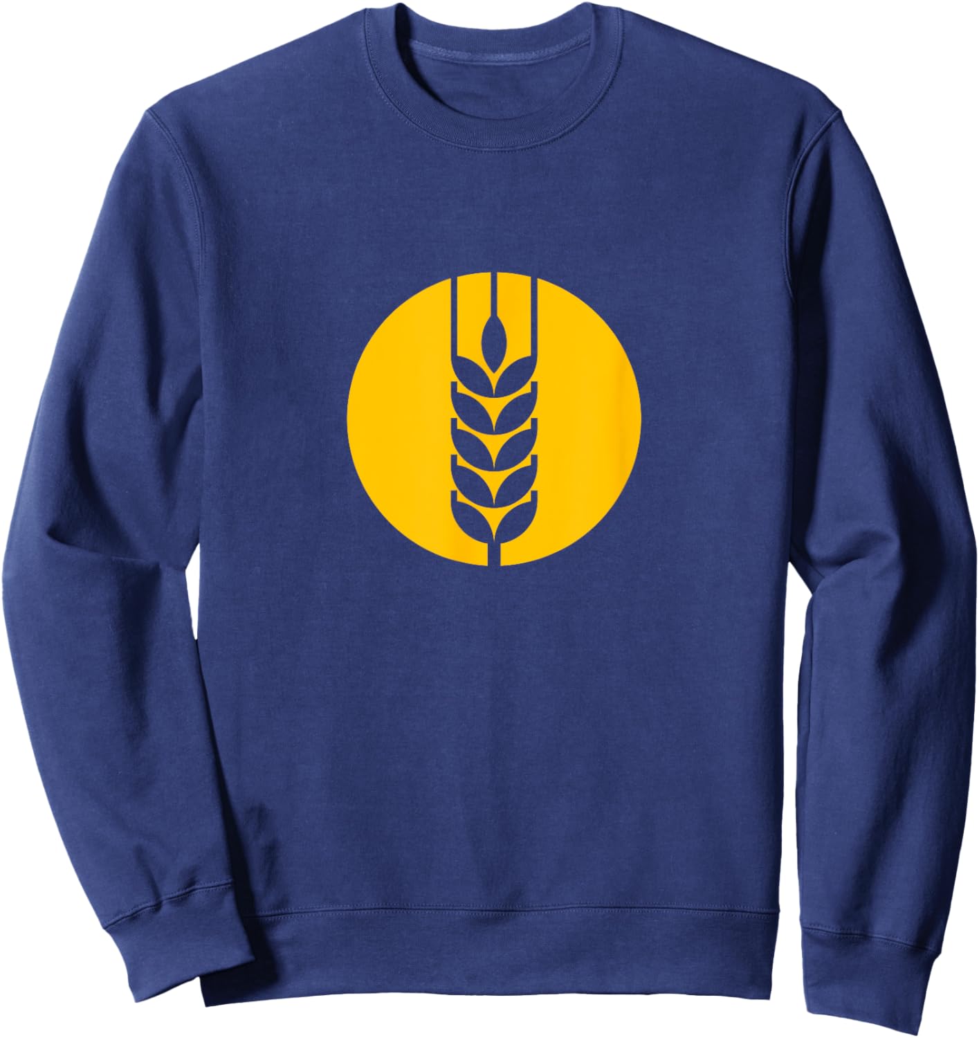 Wheat Harvest Farmer Grain Producer Agriculture Sweatshirt - Sweatshirt | Navy