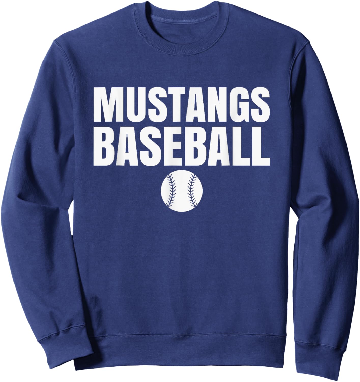 Munster Mustangs Baseball Sweatshirt - Sweatshirt | Navy