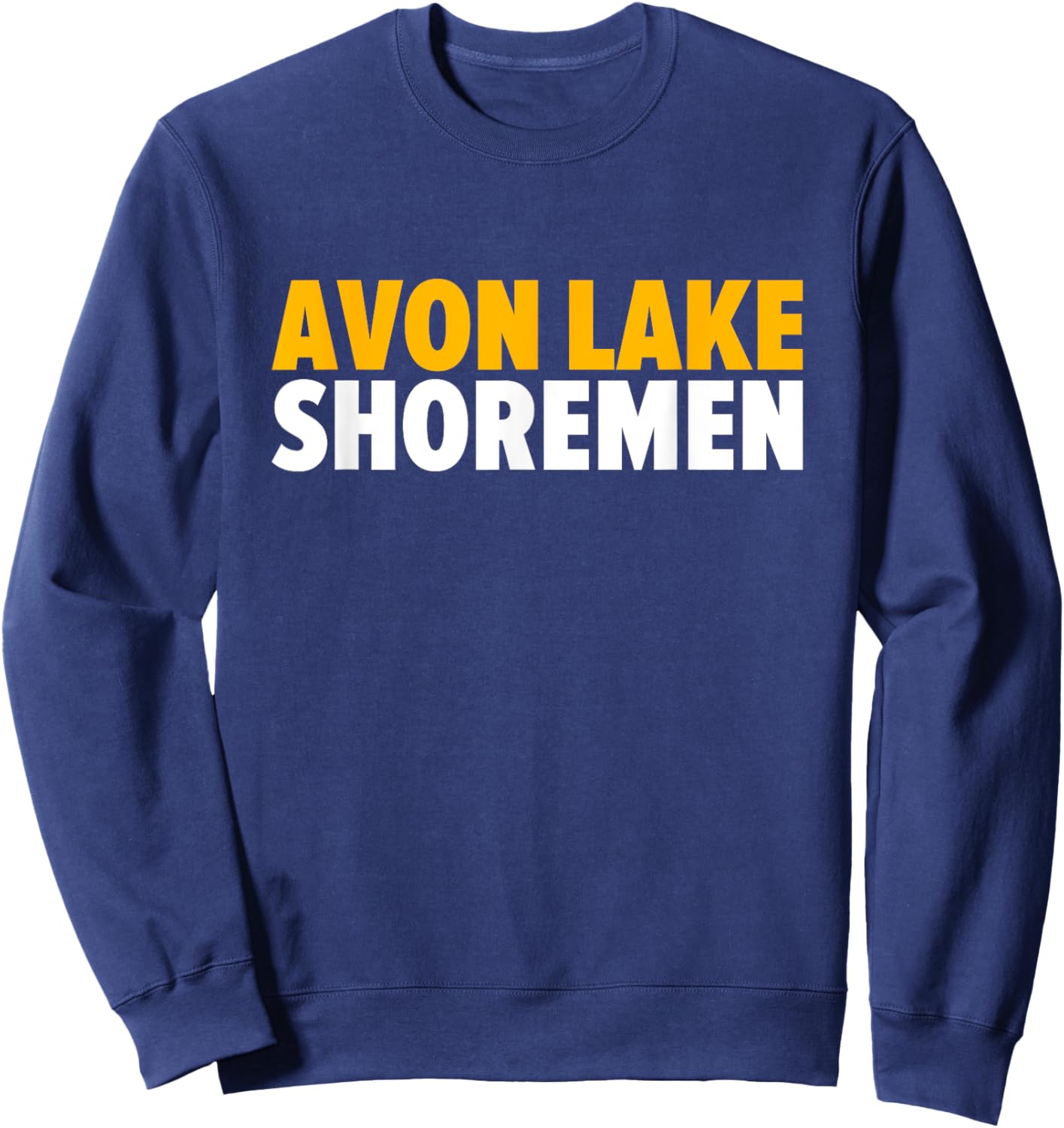 Avon Lake Shoremen Bold Sweatshirt - Sweatshirt | Navy