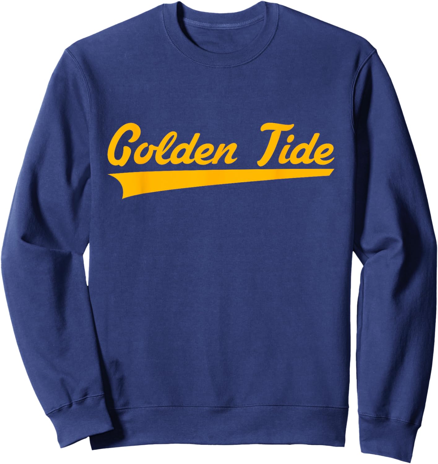 Peabody Golden Tide Vintage Swoosh Sweatshirt - Sweatshirt | Navy
