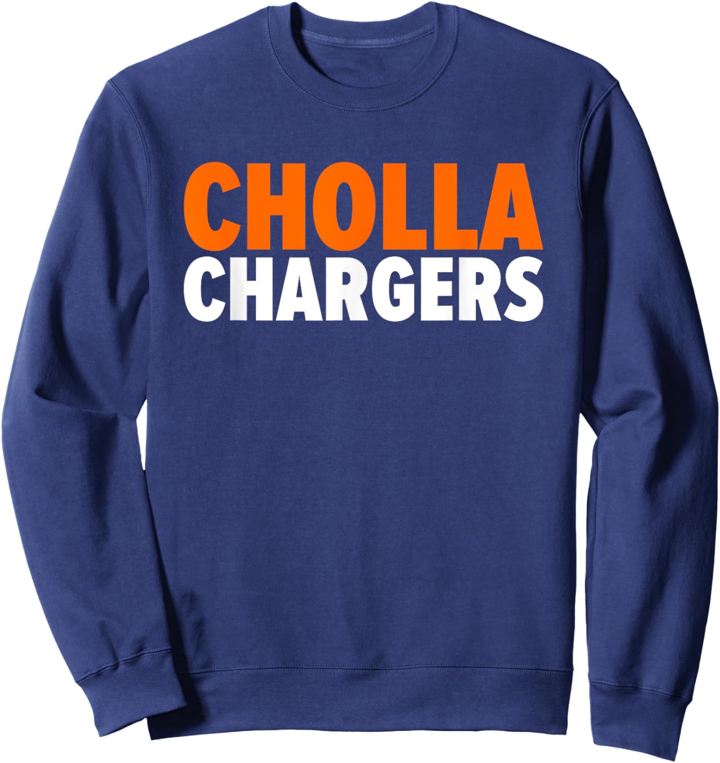 Cholla Chargers Bold Sweatshirt - Sweatshirt | Navy