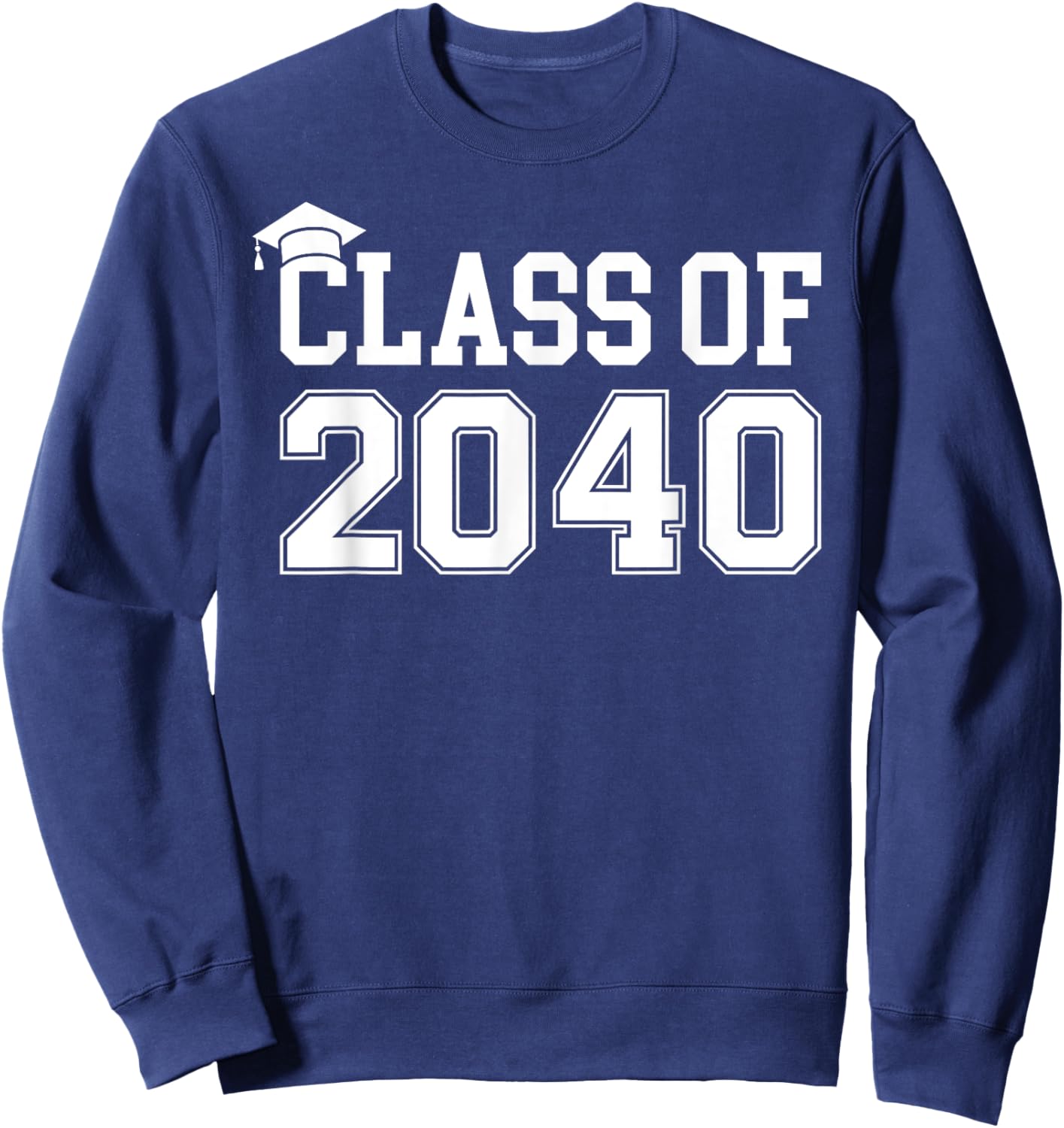 Grow With Me Class Of 2040 Kindergarten Pre-k Teachers Sweatshirt - Sweatshirt | Navy