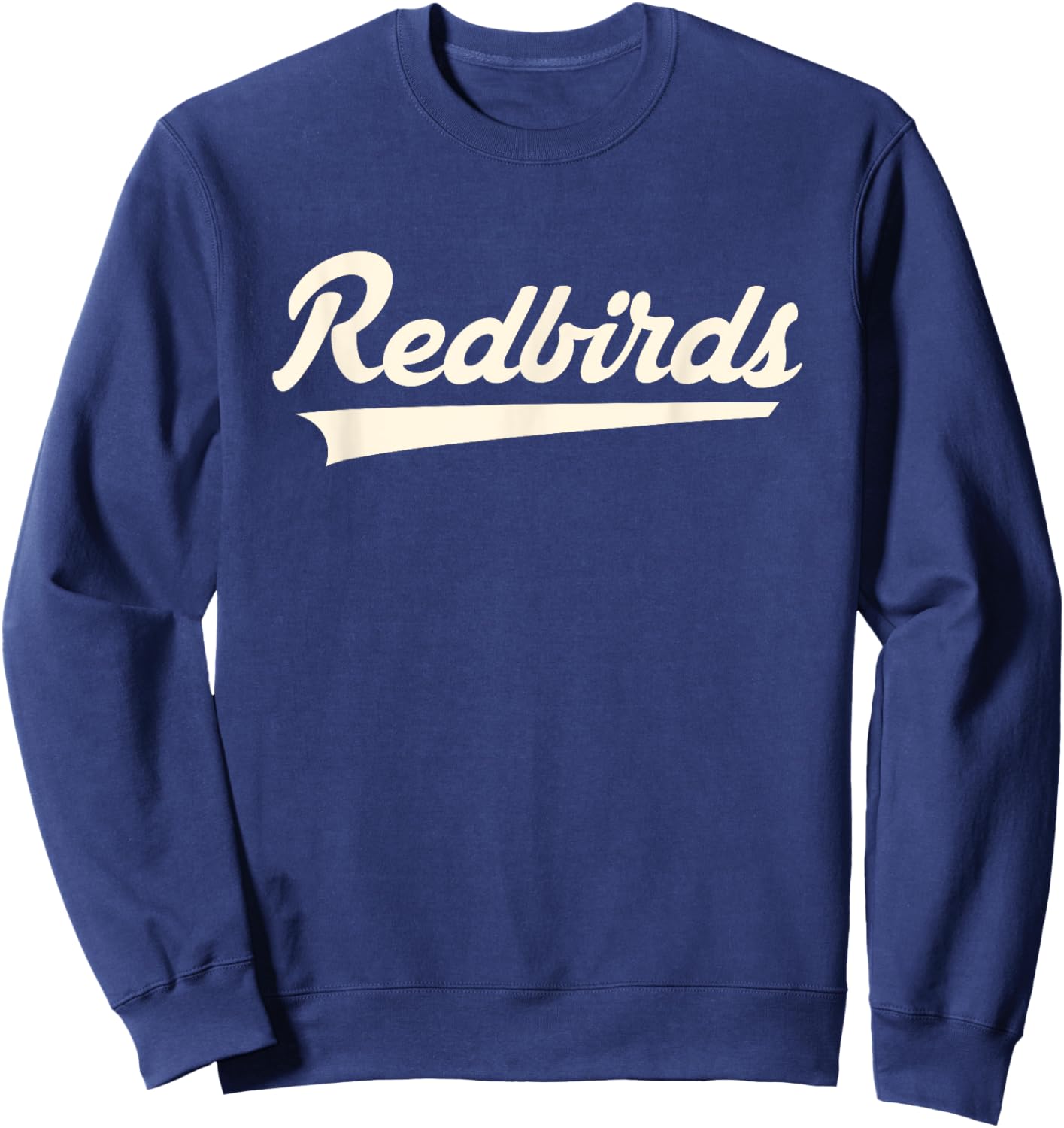 Redbirds Alton Vintage Swoosh HS Sweatshirt - Sweatshirt | Navy