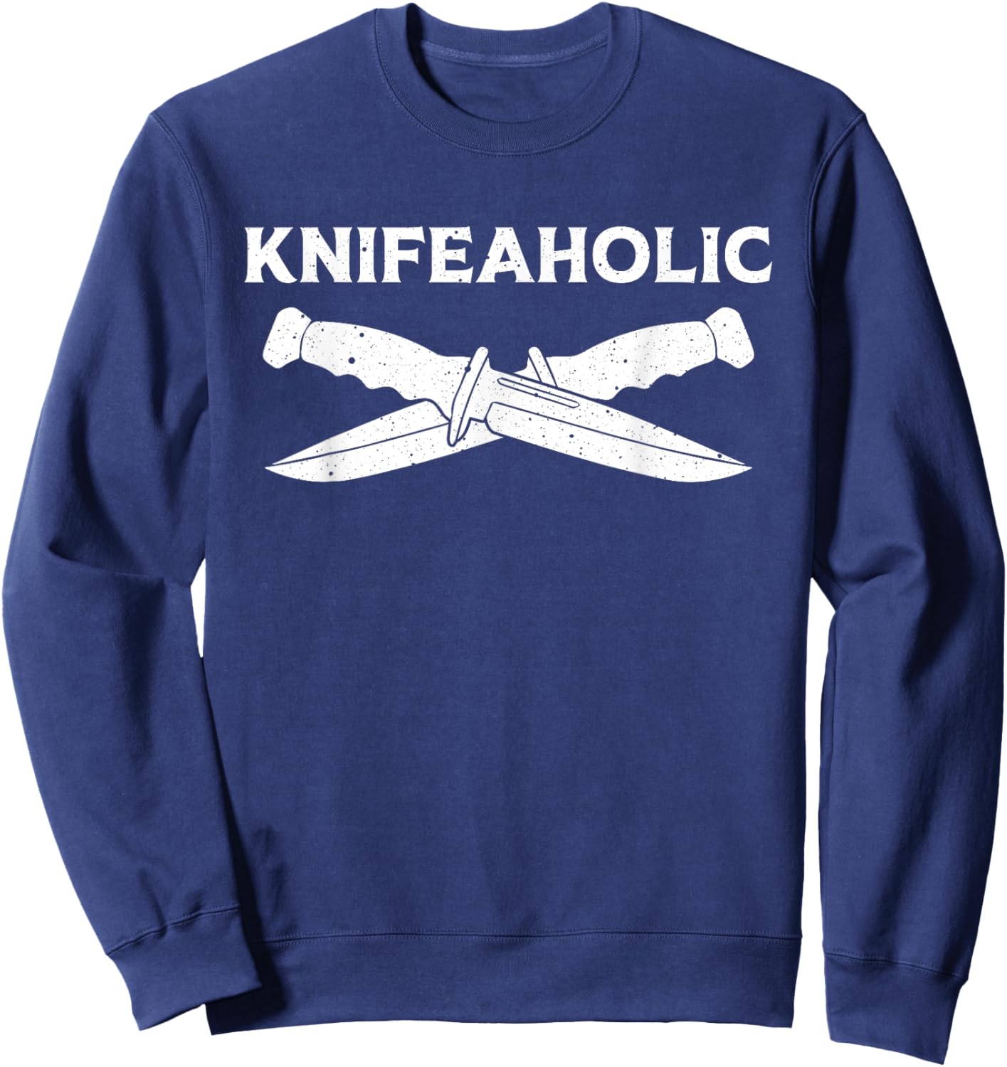 Knife Collector Art Women Knife Lover Knife Collecor Sweatshirt - Sweatshirt | Navy