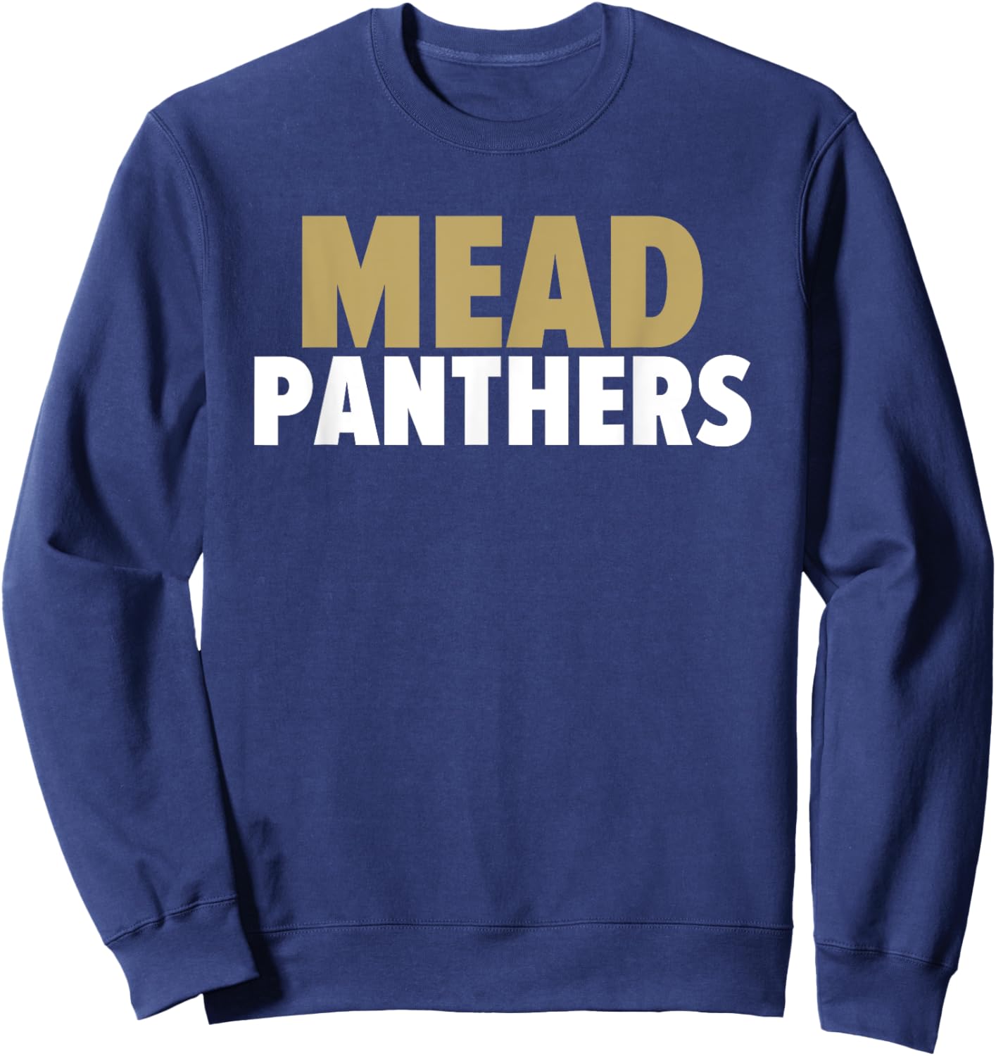 Mead Panthers Bold Sweatshirt - Sweatshirt | Navy