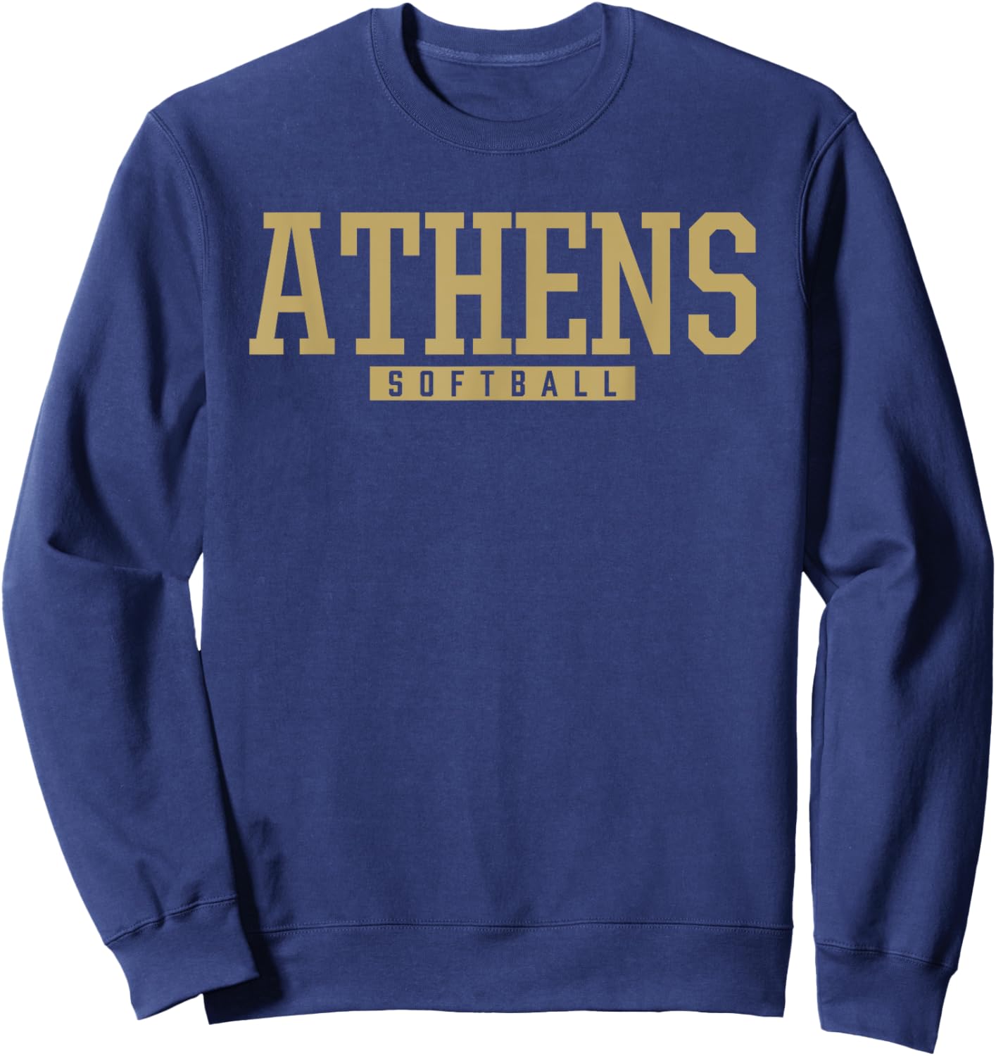Athens High School Softball Sweatshirt - Sweatshirt | Navy