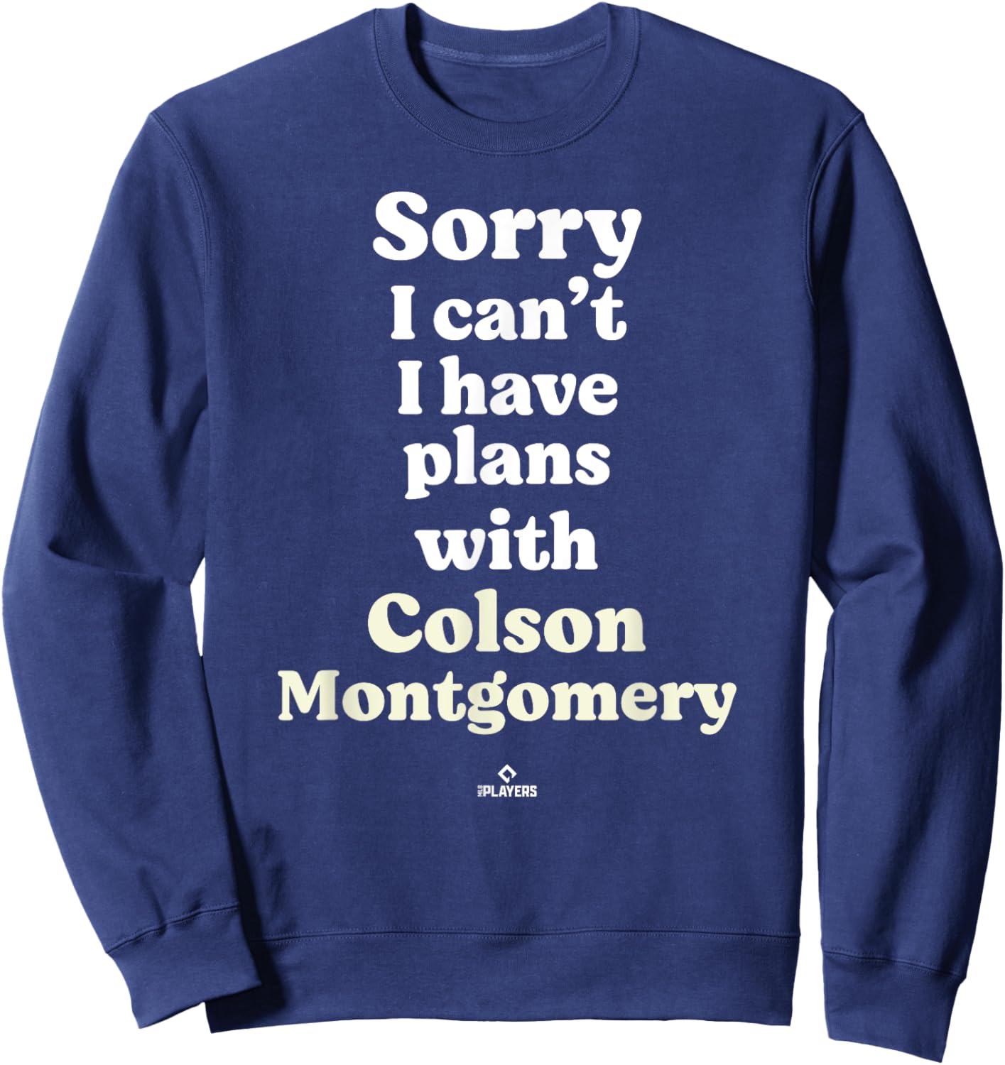 Colson Montgomery Prospect Baseball Fan Gear Sweatshirt - Sweatshirt | Navy