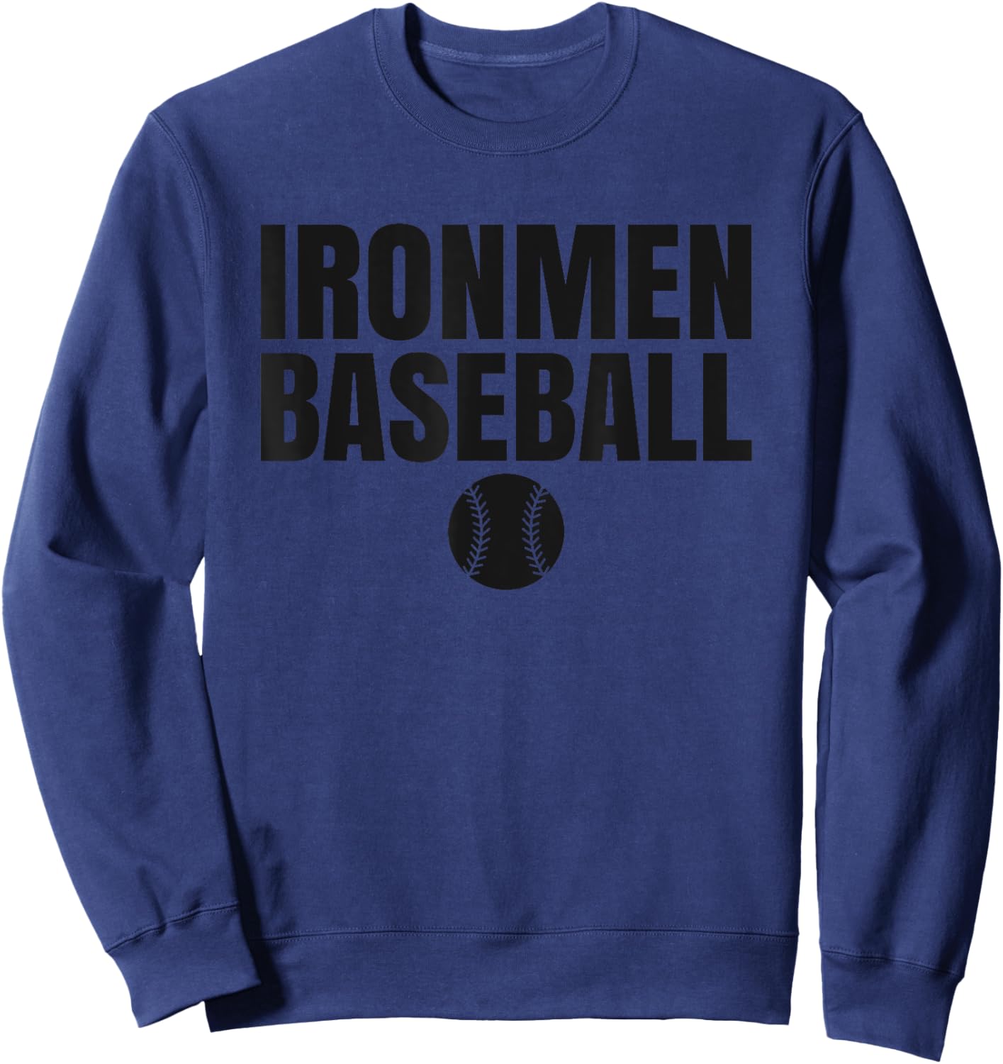 Normal Community Ironmen Baseball Sweatshirt - Sweatshirt | Navy