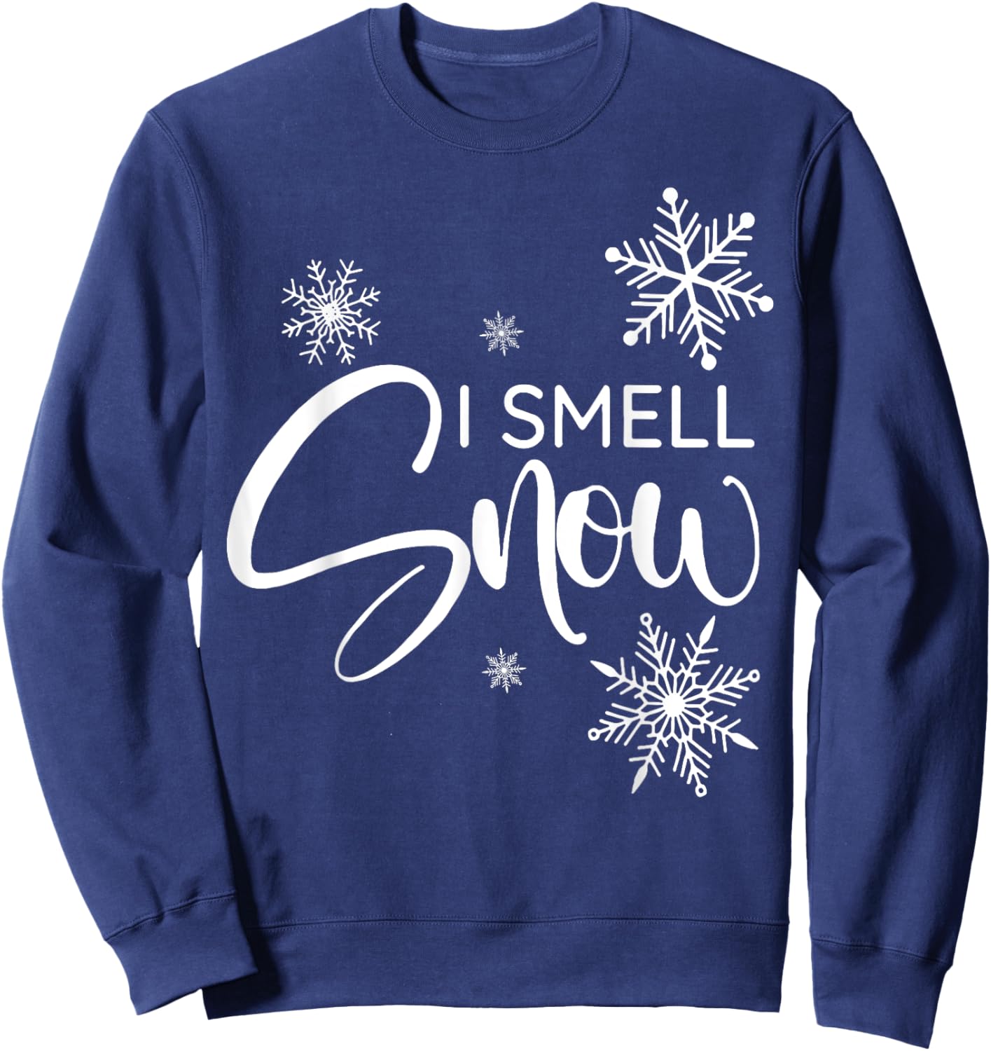 I Smell Snow Sweatshirt - Sweatshirt | Navy
