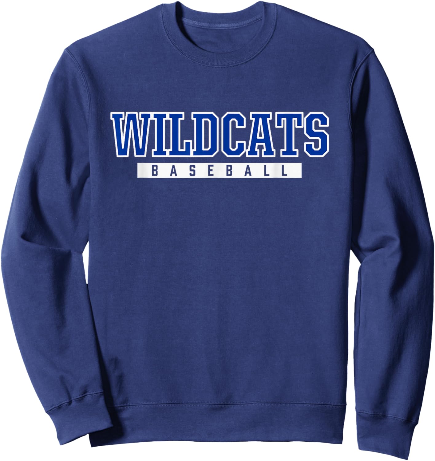 Wilmington Wildcats Baseball Sweatshirt - Sweatshirt | Navy