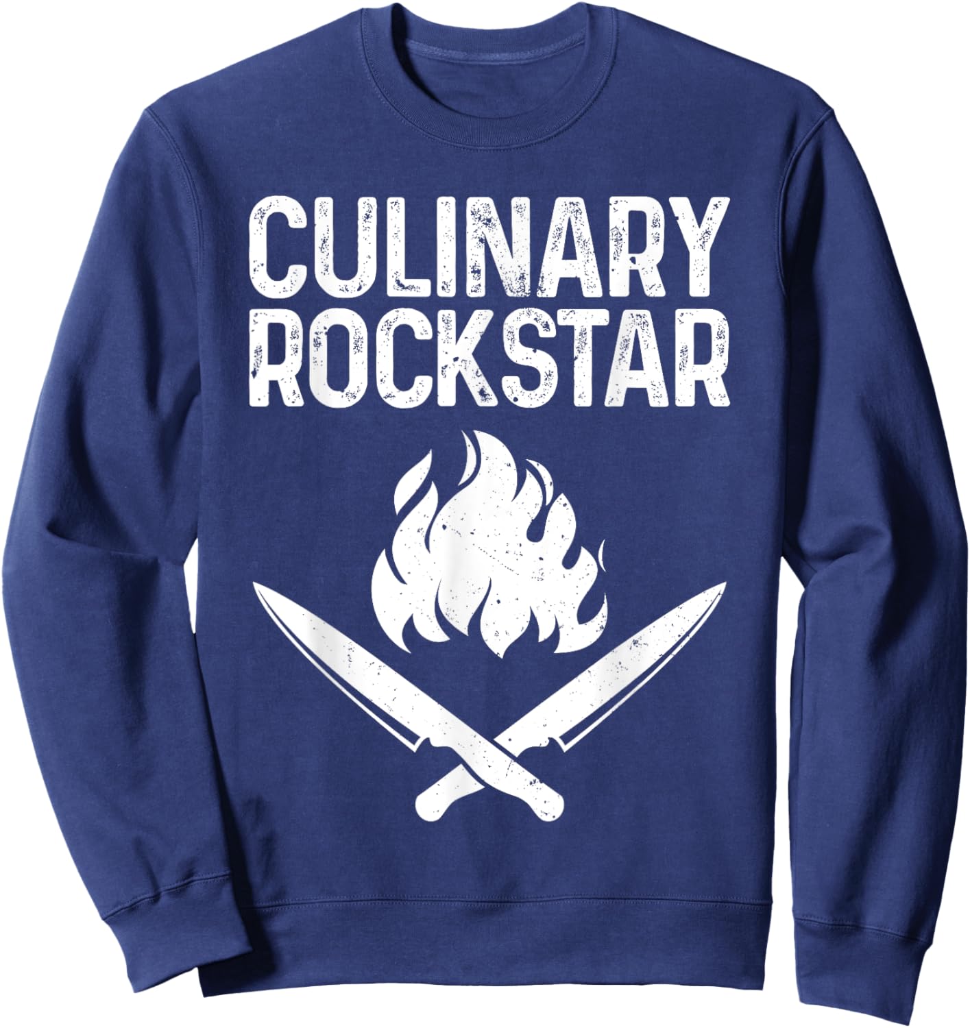 Funny Chef Novelty Women Kitchen Cook Culinary Chef Sweatshirt - Sweatshirt | Navy