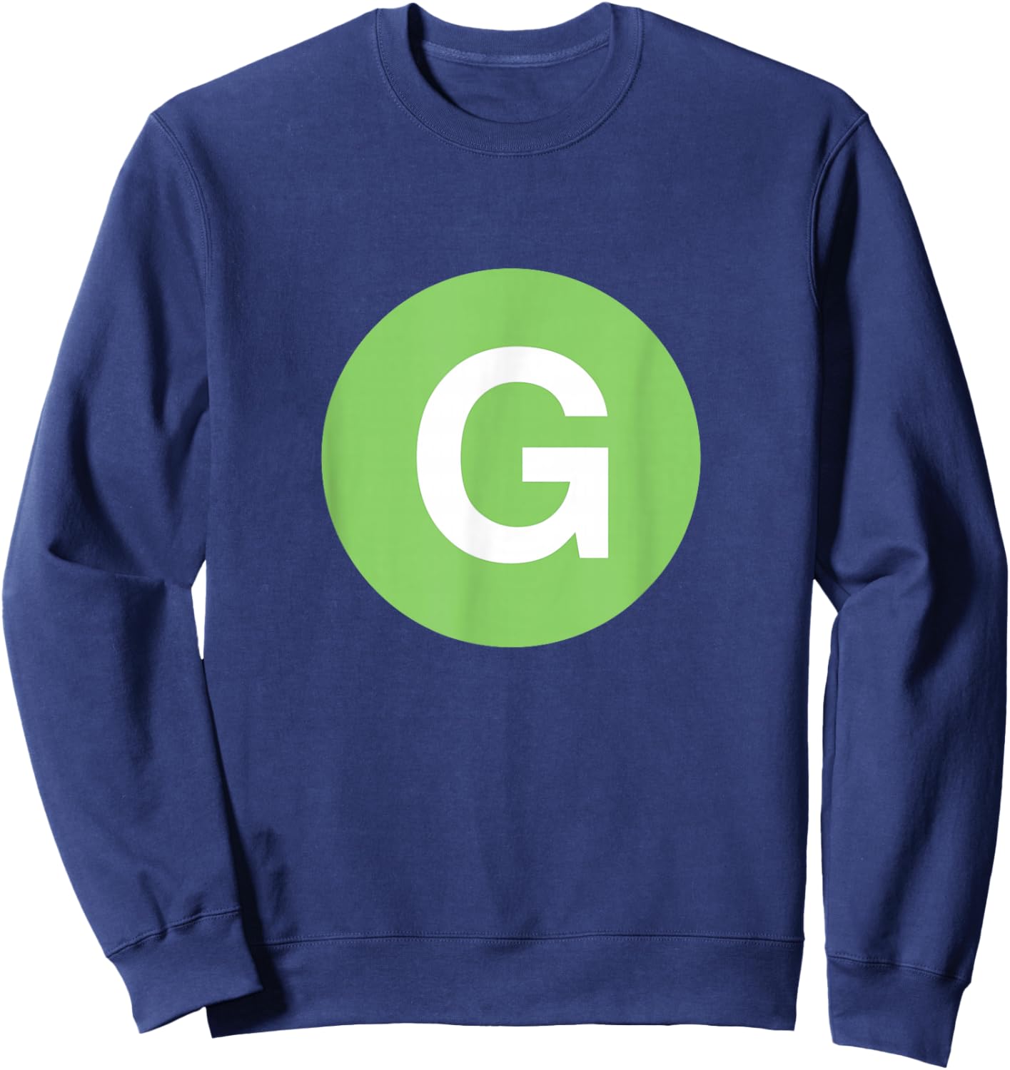 G Train - NYC Subway Sweatshirt - Sweatshirt | Navy
