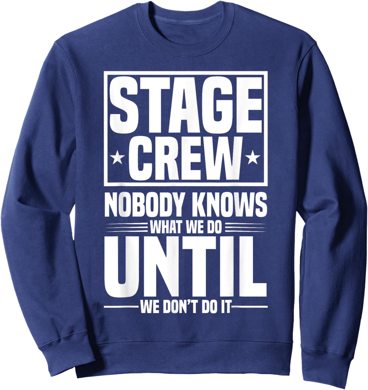 Stage Crew Sweatshirt - Sweatshirt | Navy
