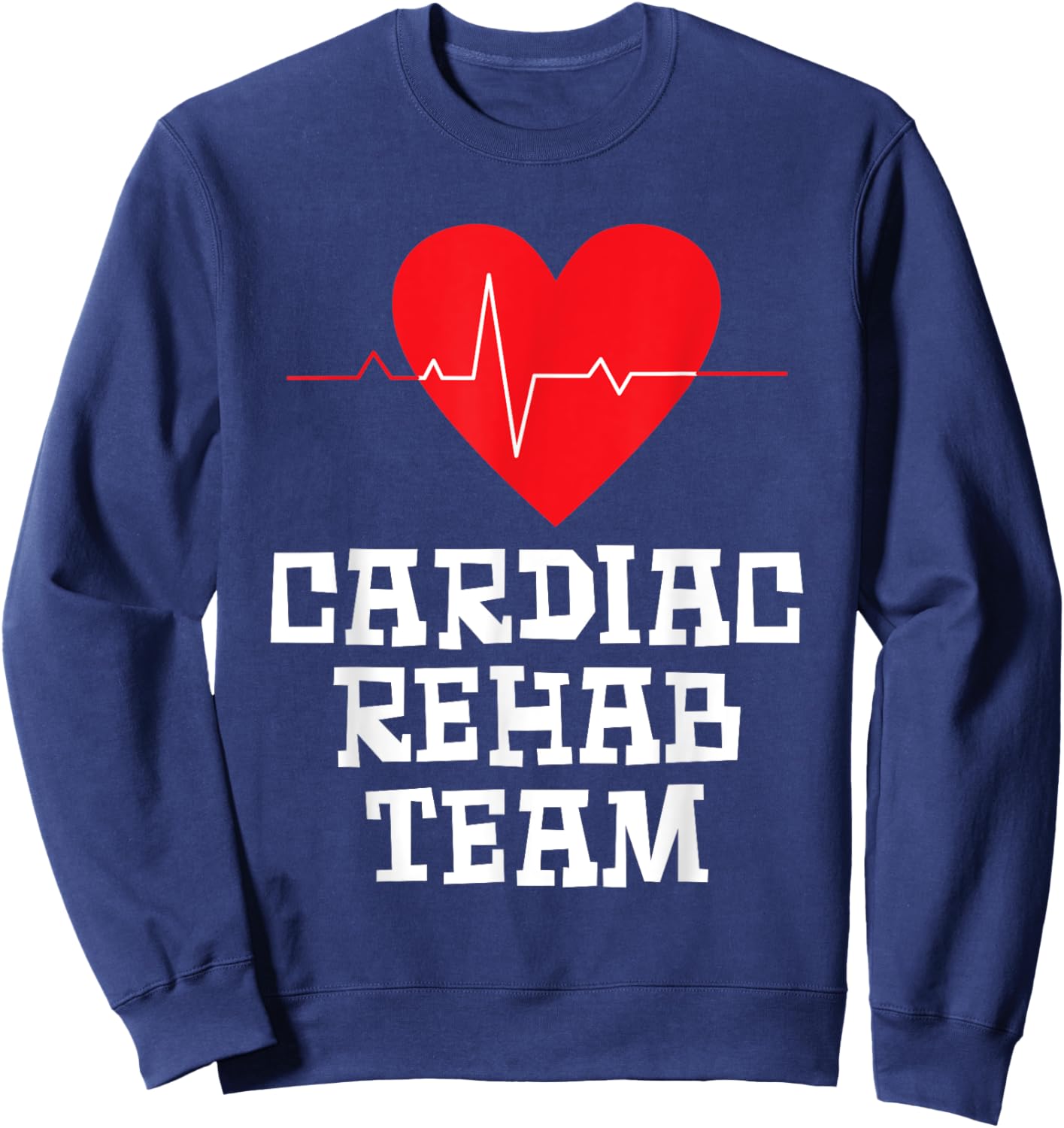 Cardiac Rehab Team Sweatshirt - Sweatshirt | Navy