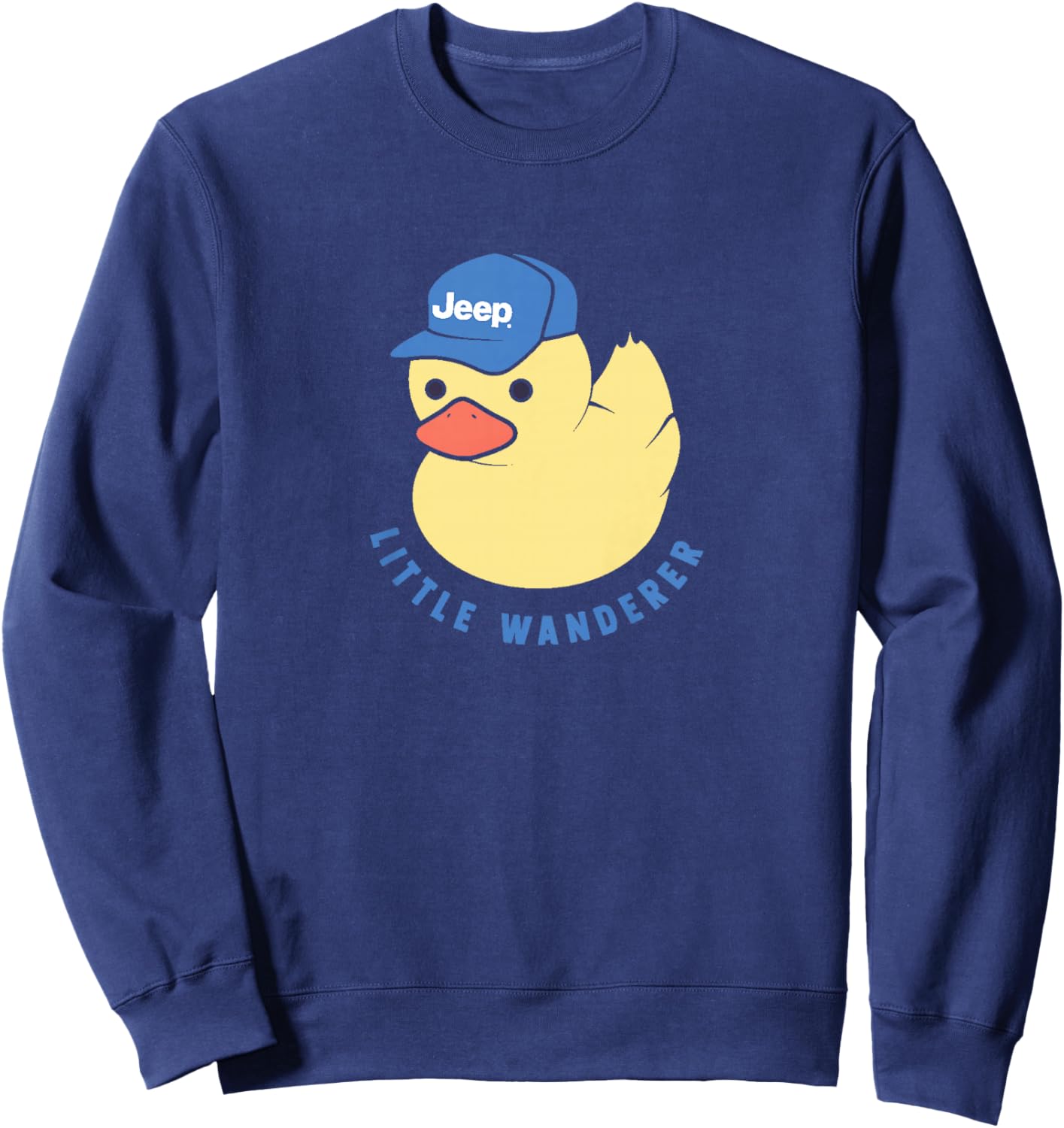 Kids Jeep Duck Little Wanderer - Officially Licensed Sweatshirt - Sweatshirt | Navy