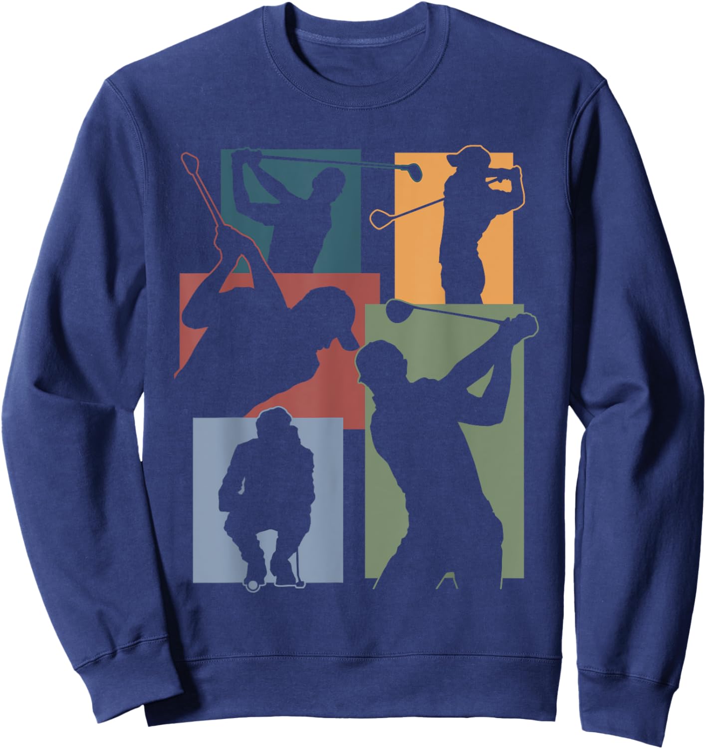 Funny Golf Player Cool Golfer Golfing Game Enthusiast Outfit Sweatshirt - Sweatshirt | Navy