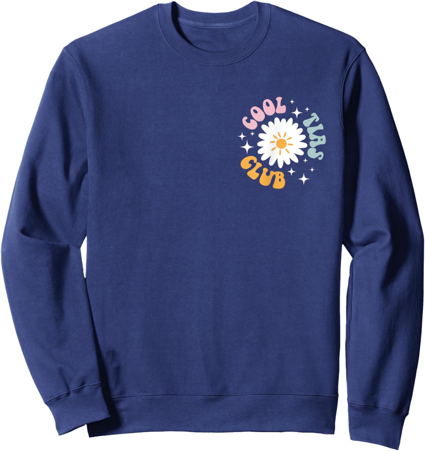 Cool Tias Club Tia Aunt Groovy Tia Auntie Sweatshirt - Sweatshirt | Navy