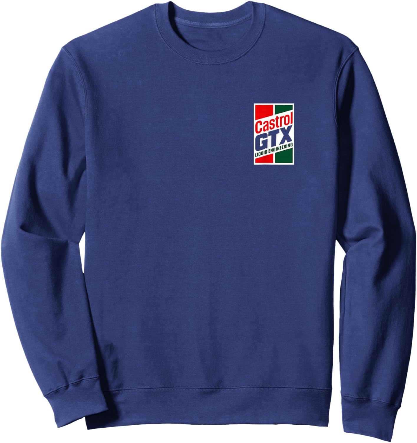 Castrol GTX Liquid Engineering Classic Logo PAPL1307 Sweatshirt - Sweatshirt | Navy