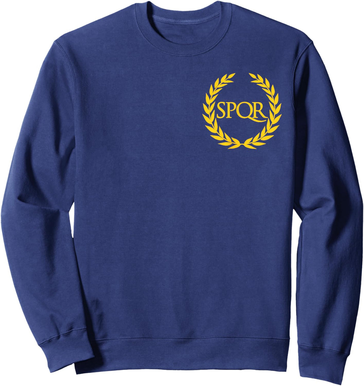 Roman Empire SPQR Symbol Sweatshirt - Sweatshirt | Navy
