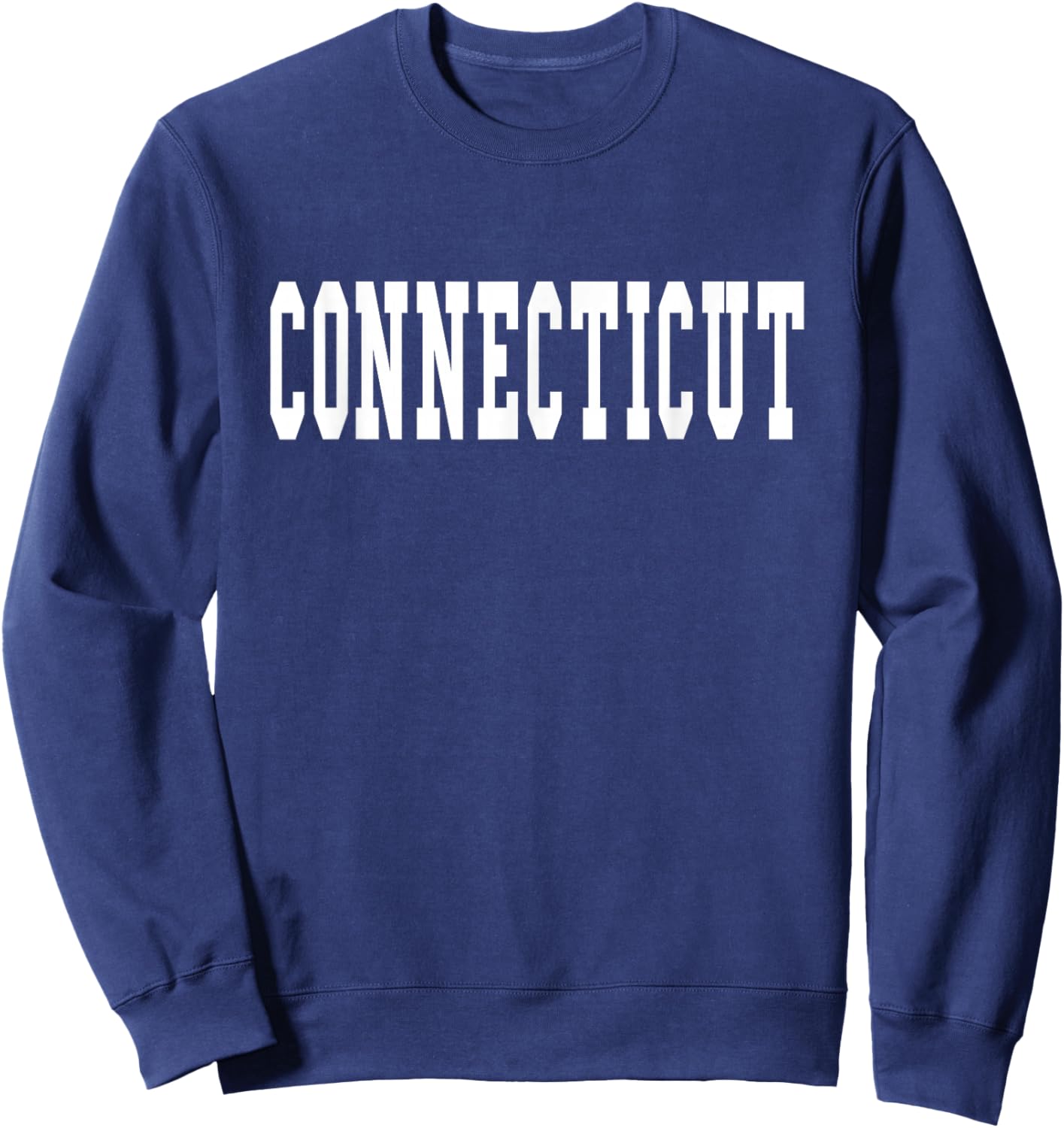 Connecticut - Throwback Design - Classic Sweatshirt - Sweatshirt | Navy