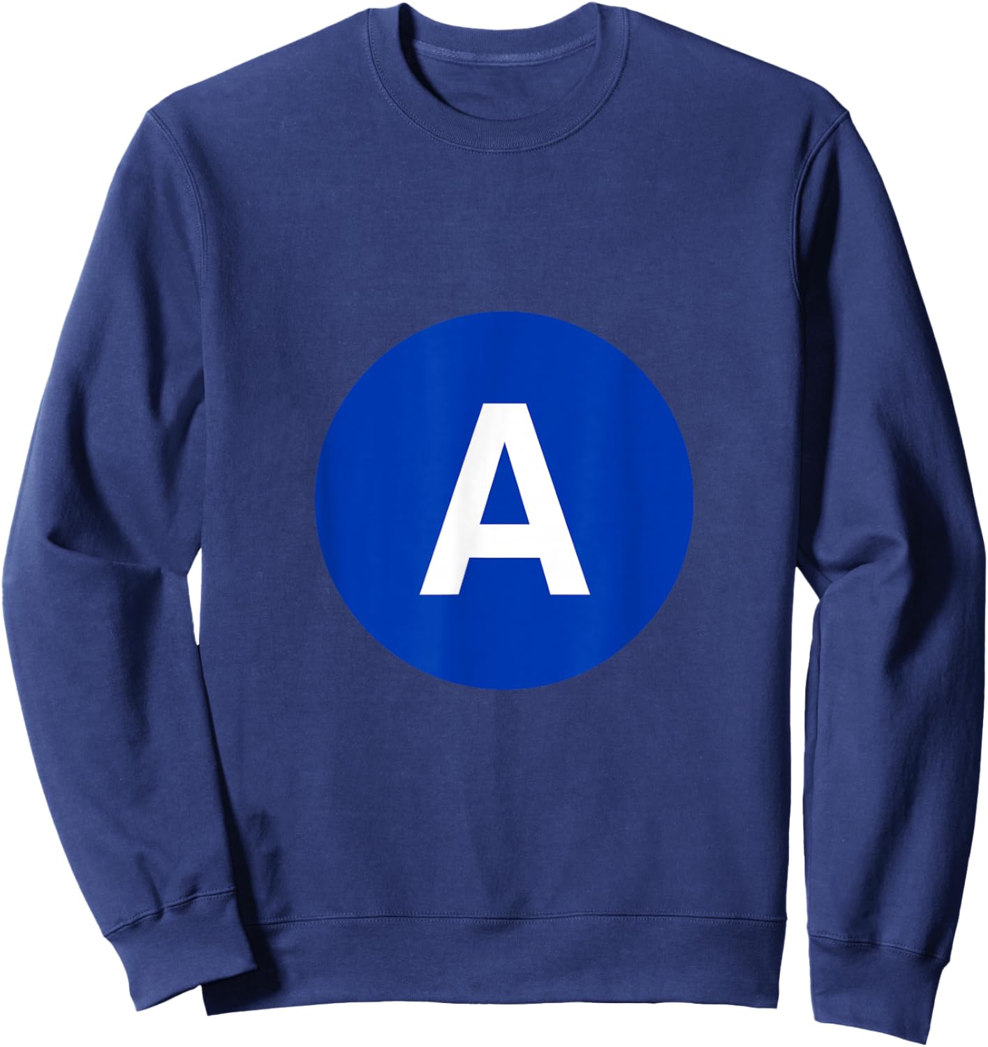 A Line Subway Train Eighth 8th Sweatshirt - Sweatshirt | Navy
