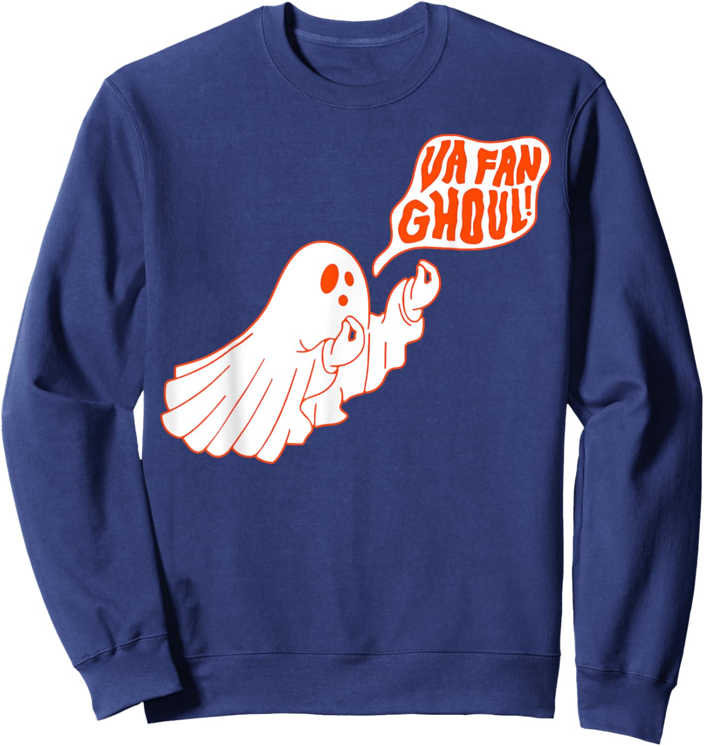 Va Fan Ghoul Sweatshirt - Sweatshirt | Navy