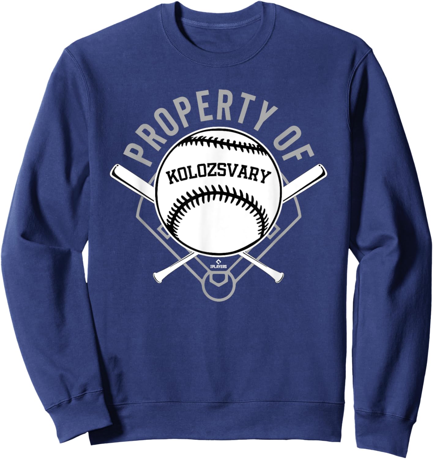 Property of Mark Kolozsvary Prospect Baseball Fan Gear Sweatshirt - Sweatshirt | Navy