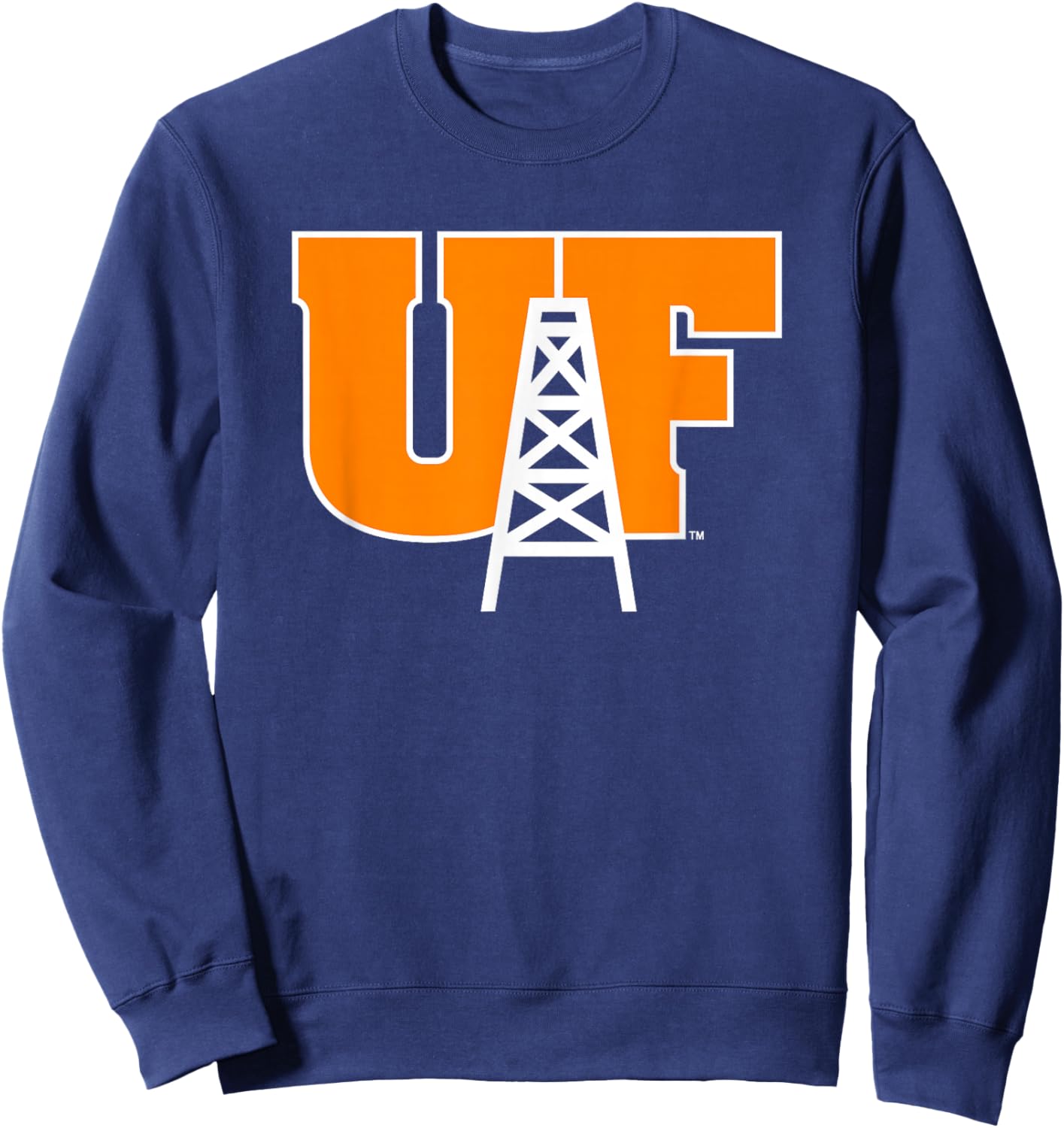 University of Findlay Oilers UF Derrick Logo Sweatshirt - Sweatshirt | Navy