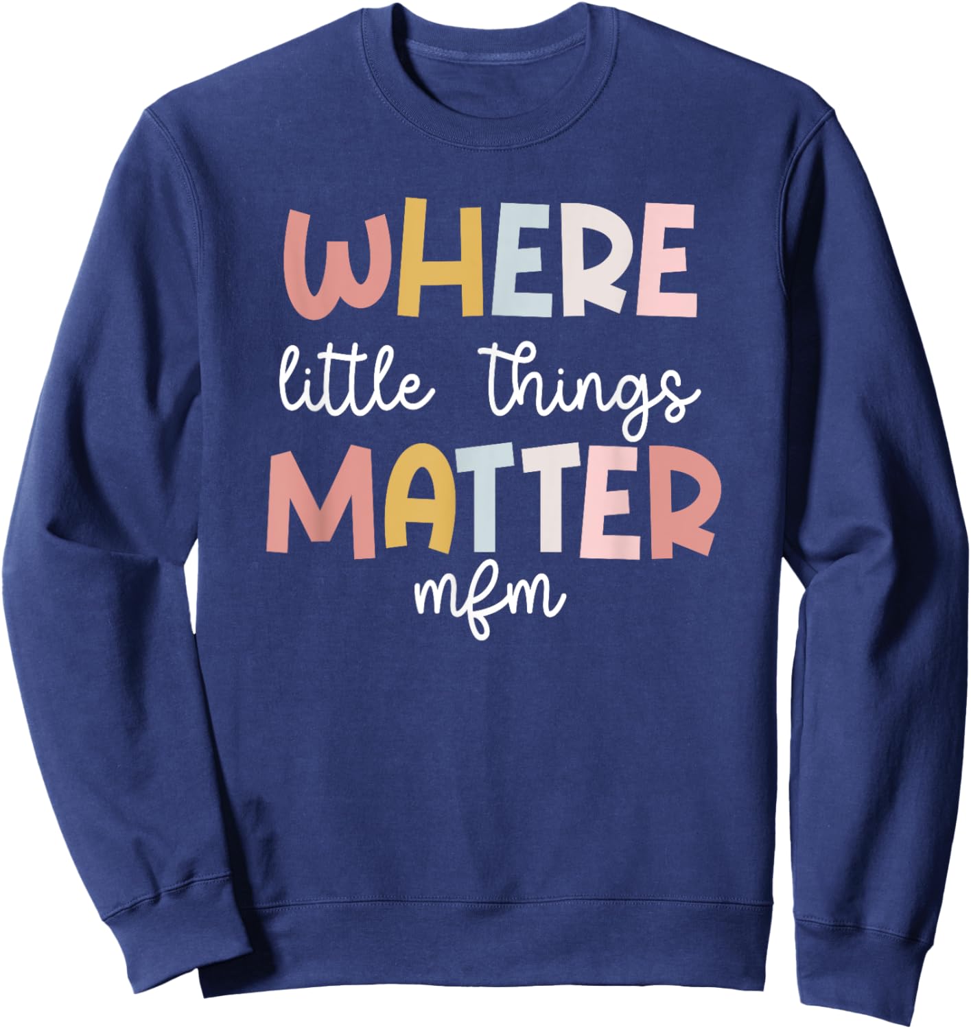 MFM Maternal Fetal Medicine MFM Nurse MFM Sonographer Sweatshirt - Sweatshirt | Navy