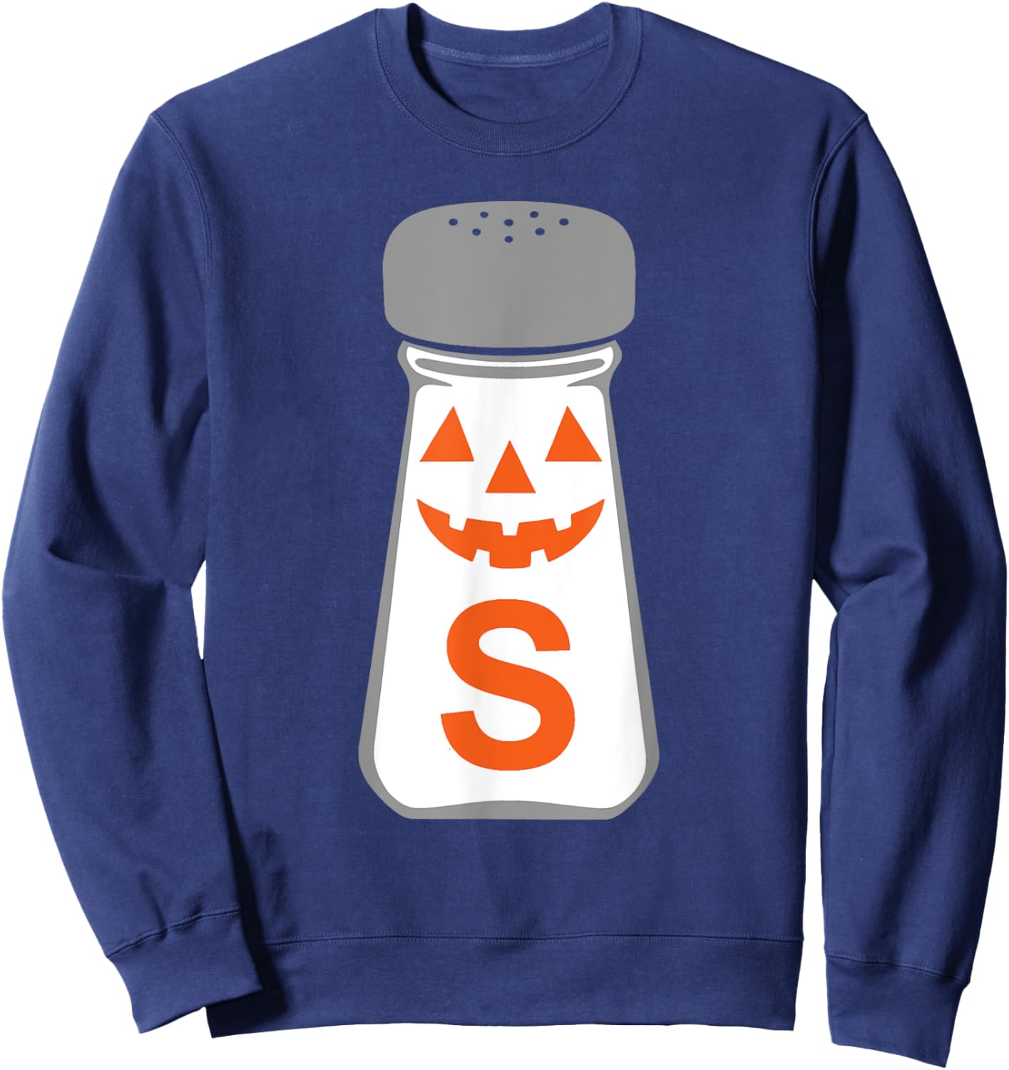 Salt And Pepper Halloween Costume Sweatshirt - Sweatshirt | Navy
