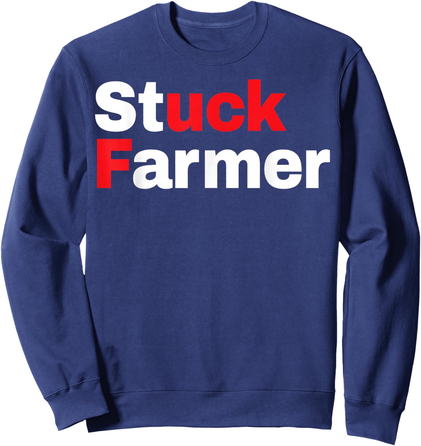 Stuck Farmer Sweatshirt - Sweatshirt | Navy