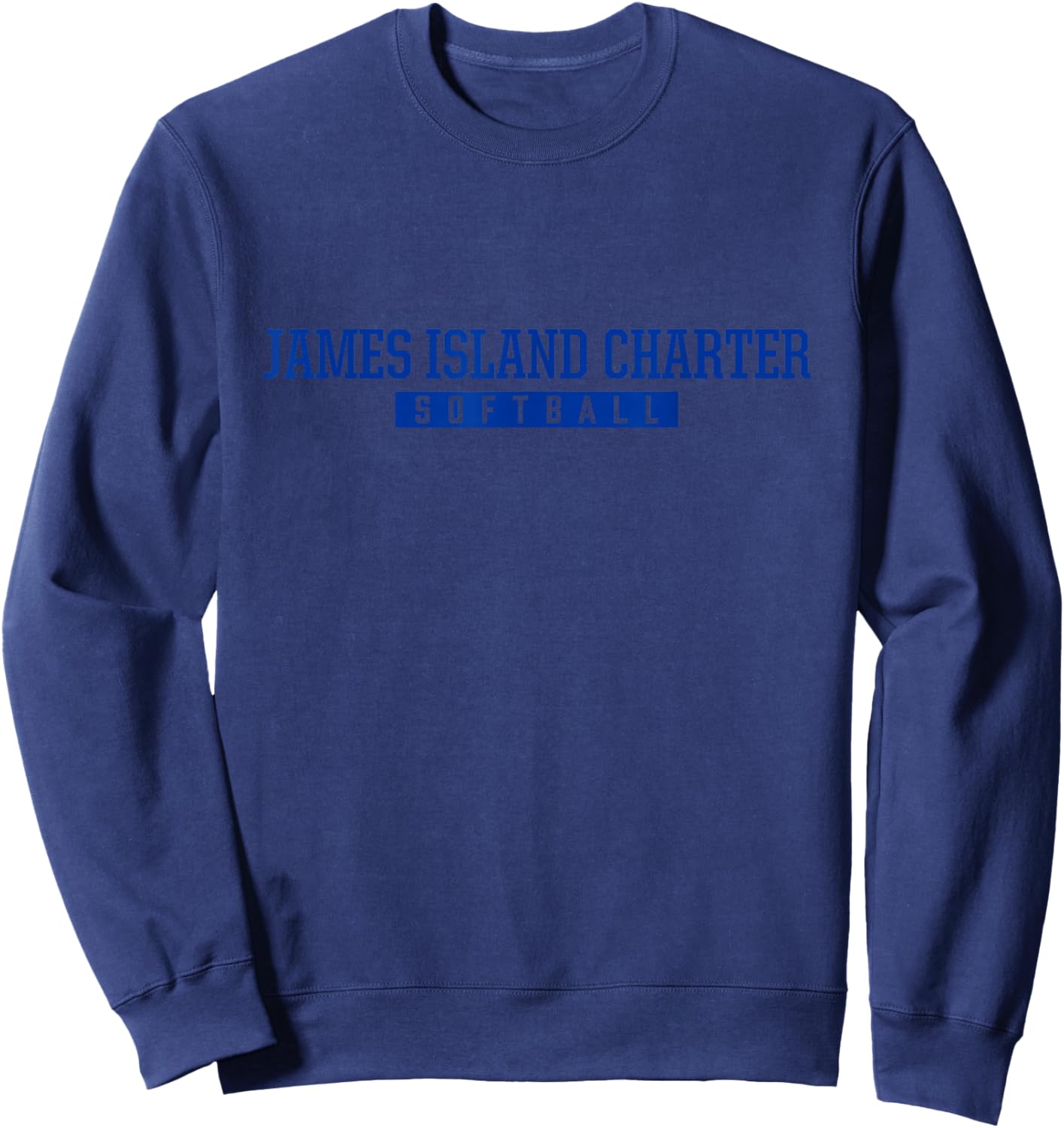 James Island Charter High School Softball Sweatshirt - Sweatshirt | Navy
