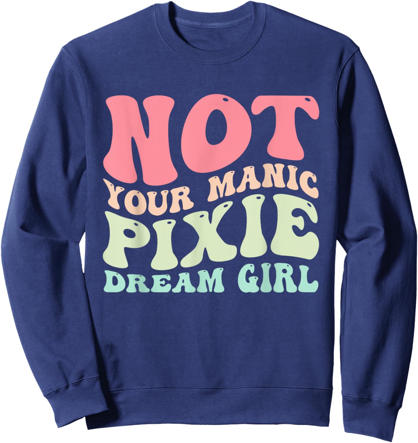 Quote Sweatshirt - Sweatshirt | Navy