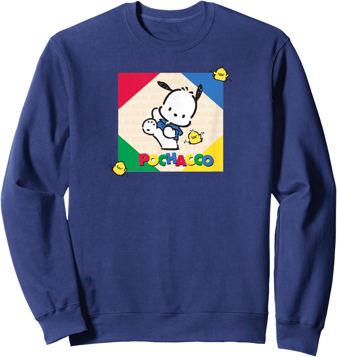Pochacco Get Active Sweatshirt - Sweatshirt | Navy