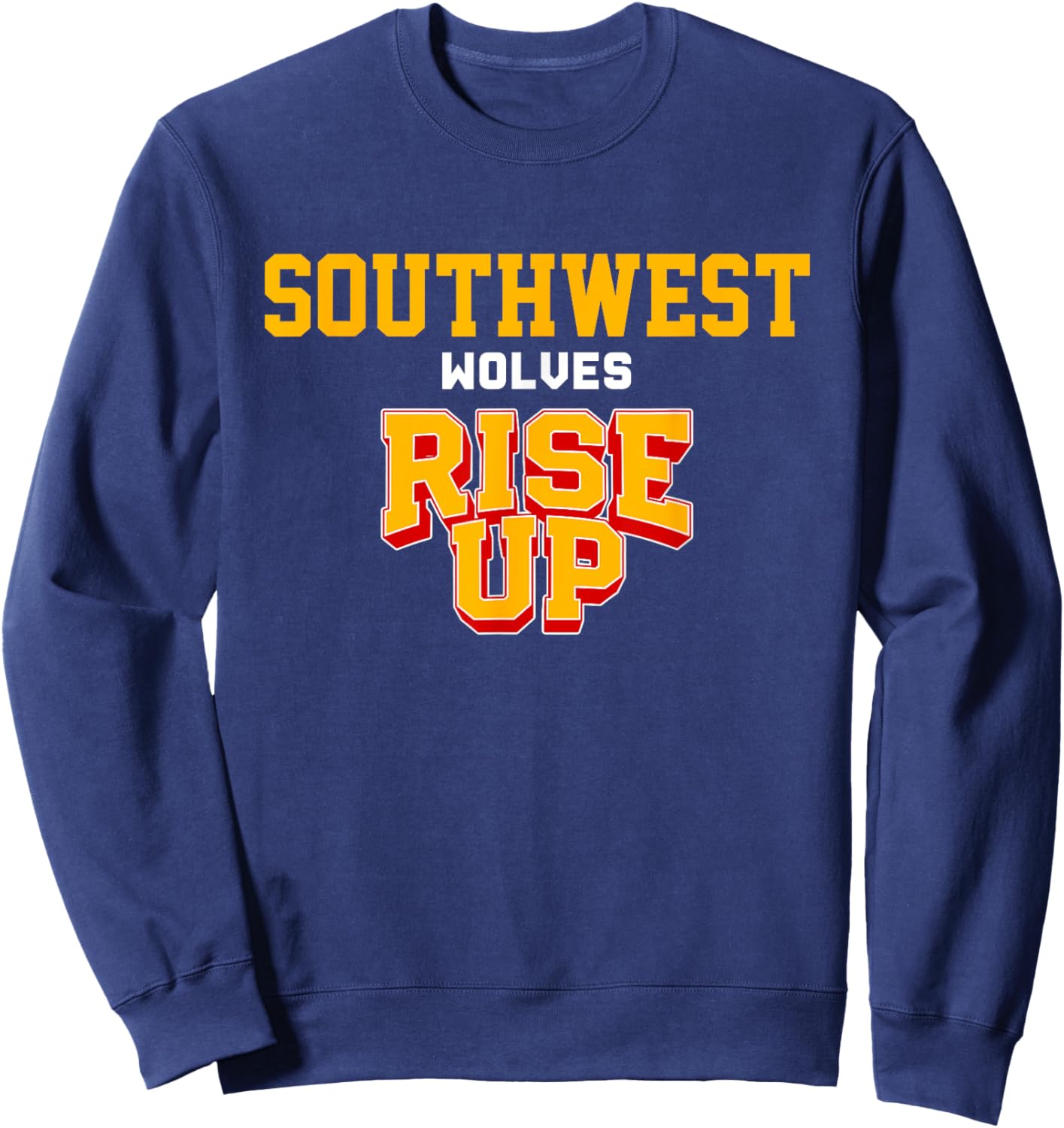 Southwest Wolves Rise Up HS Sweatshirt - Sweatshirt | Navy