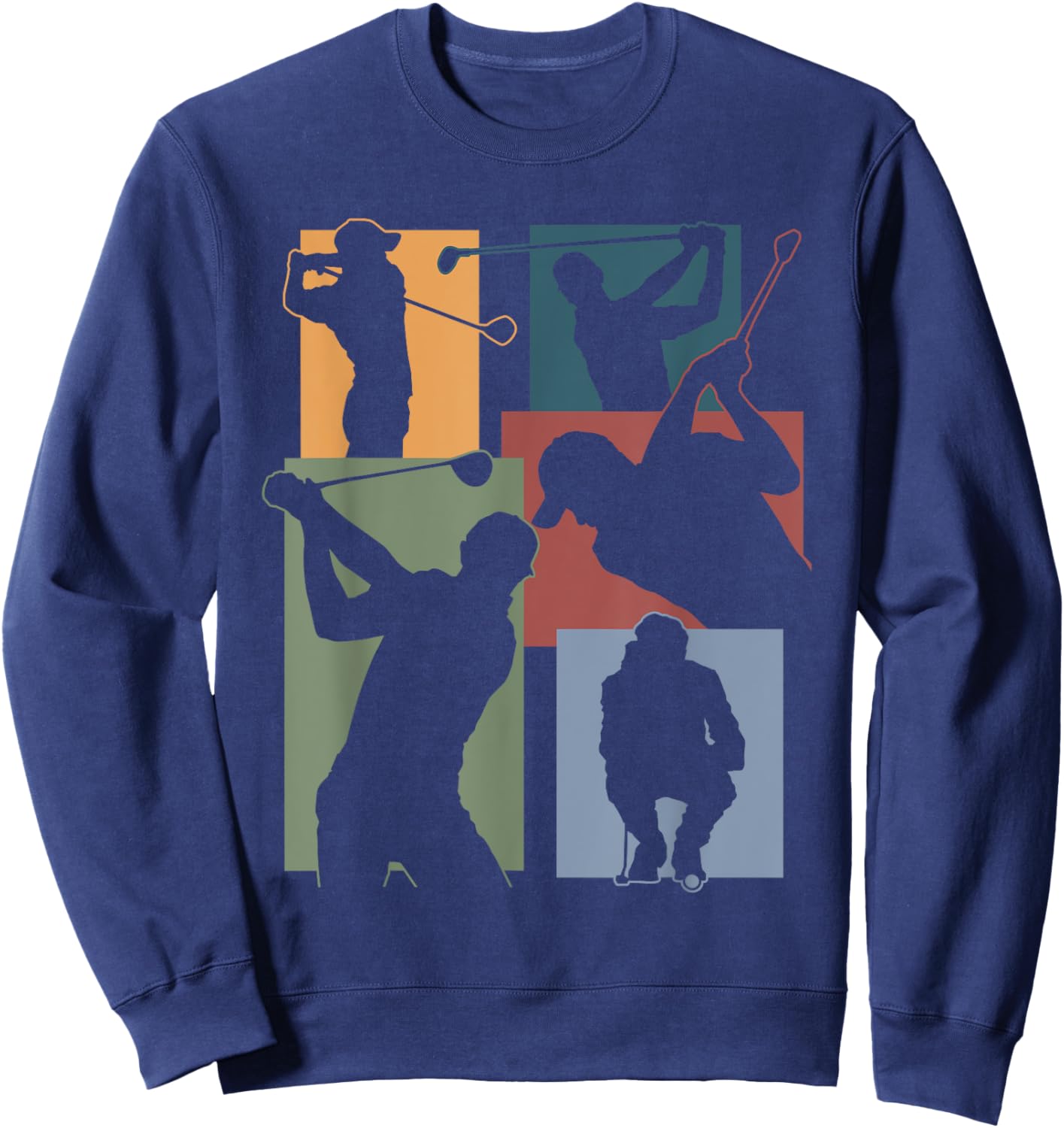 Funny Golf Player Cool Golfer Golfing Game Enthusiast Outfit Sweatshirt - Sweatshirt | Navy