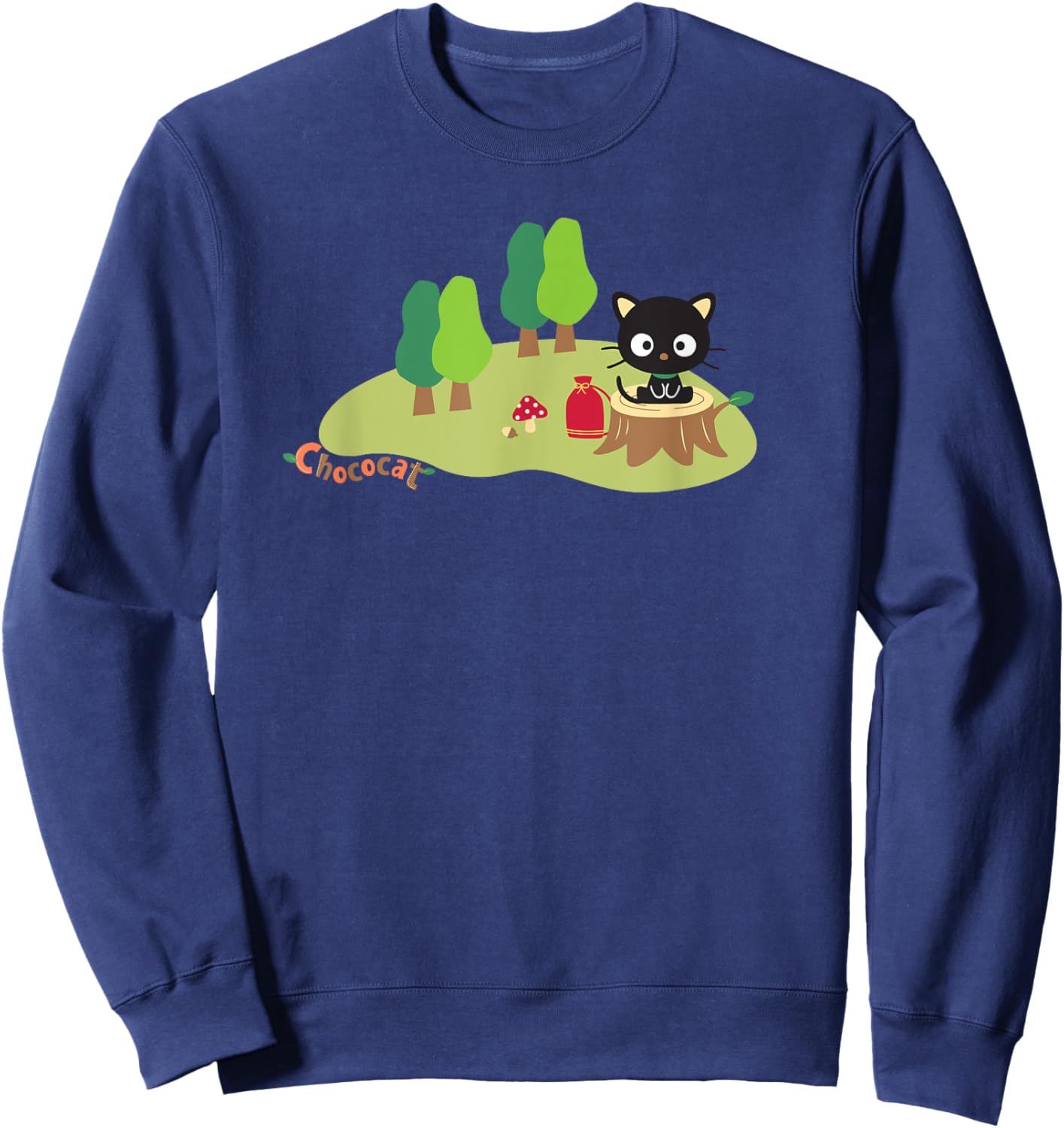 Chococat Camp Sweatshirt - Sweatshirt | Navy