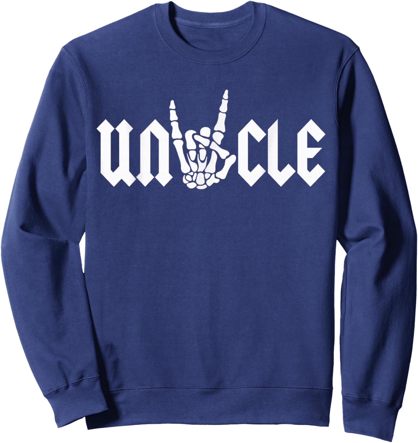 Uncle Of The Bad Two the Bone Birthday 2 Years Old Birthday Sweatshirt - Sweatshirt | Navy