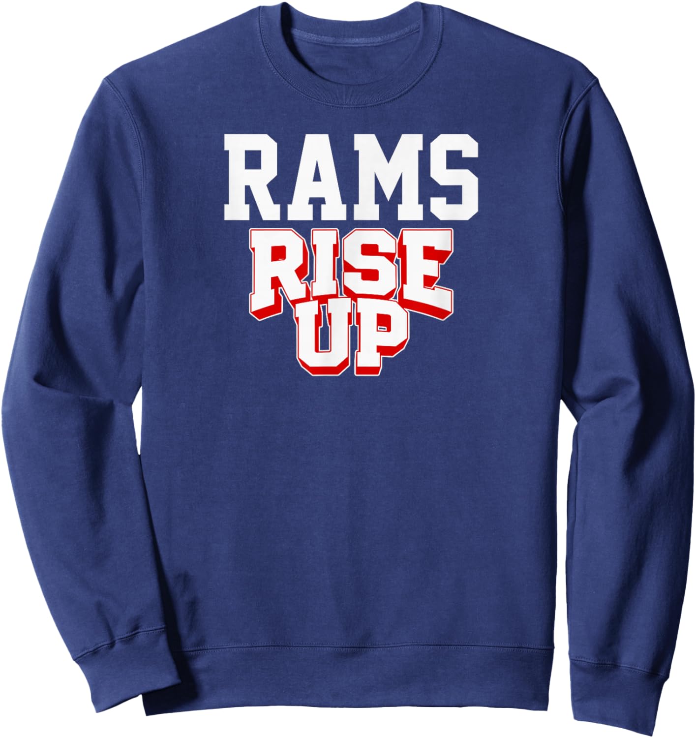 Rogers Rams Rise Up HS Sweatshirt - Sweatshirt | Navy