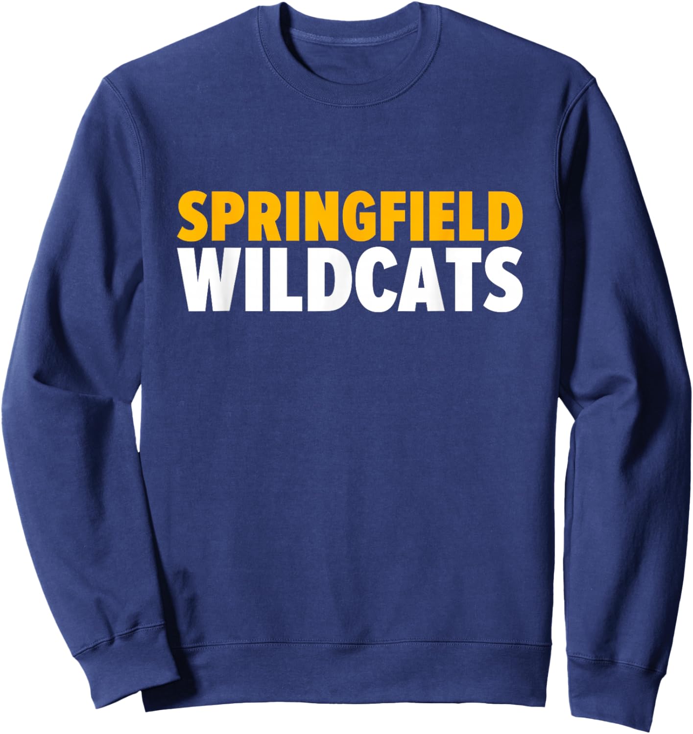 Springfield Wildcats Bold Sweatshirt - Sweatshirt | Navy
