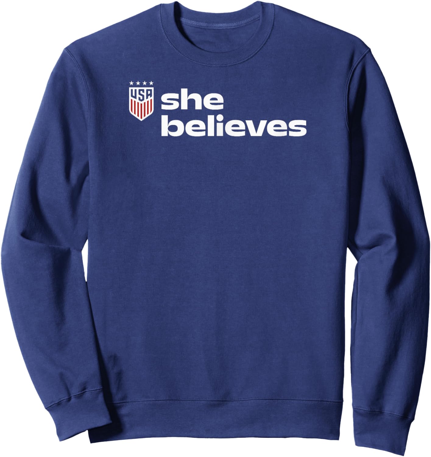 U.S. Soccer USWNT She Believes Cup 2026 Roster T-Shirt - Sweatshirt | Navy