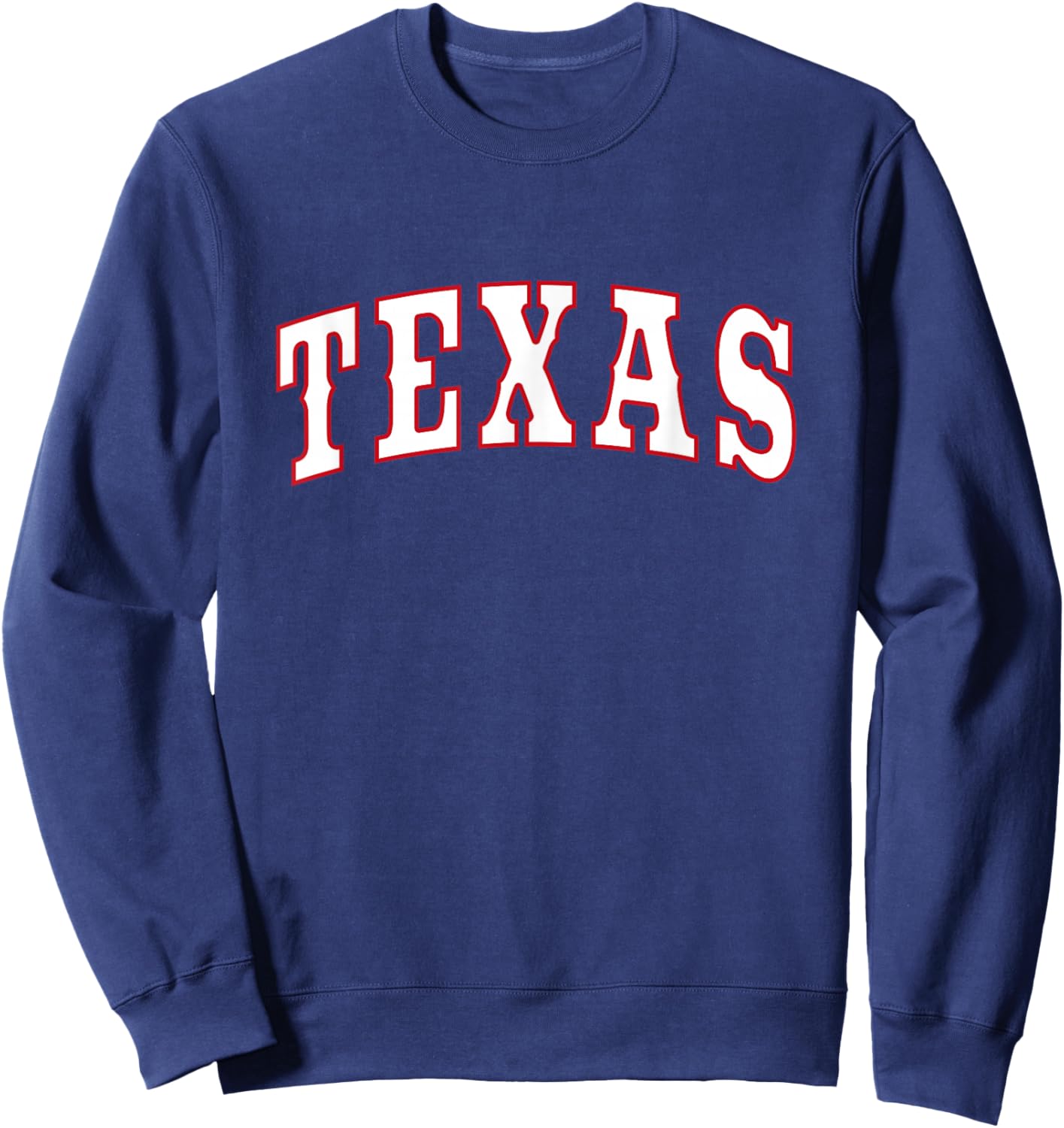 TEXAS - Throwback Design - Classic Sweatshirt - Sweatshirt | Navy