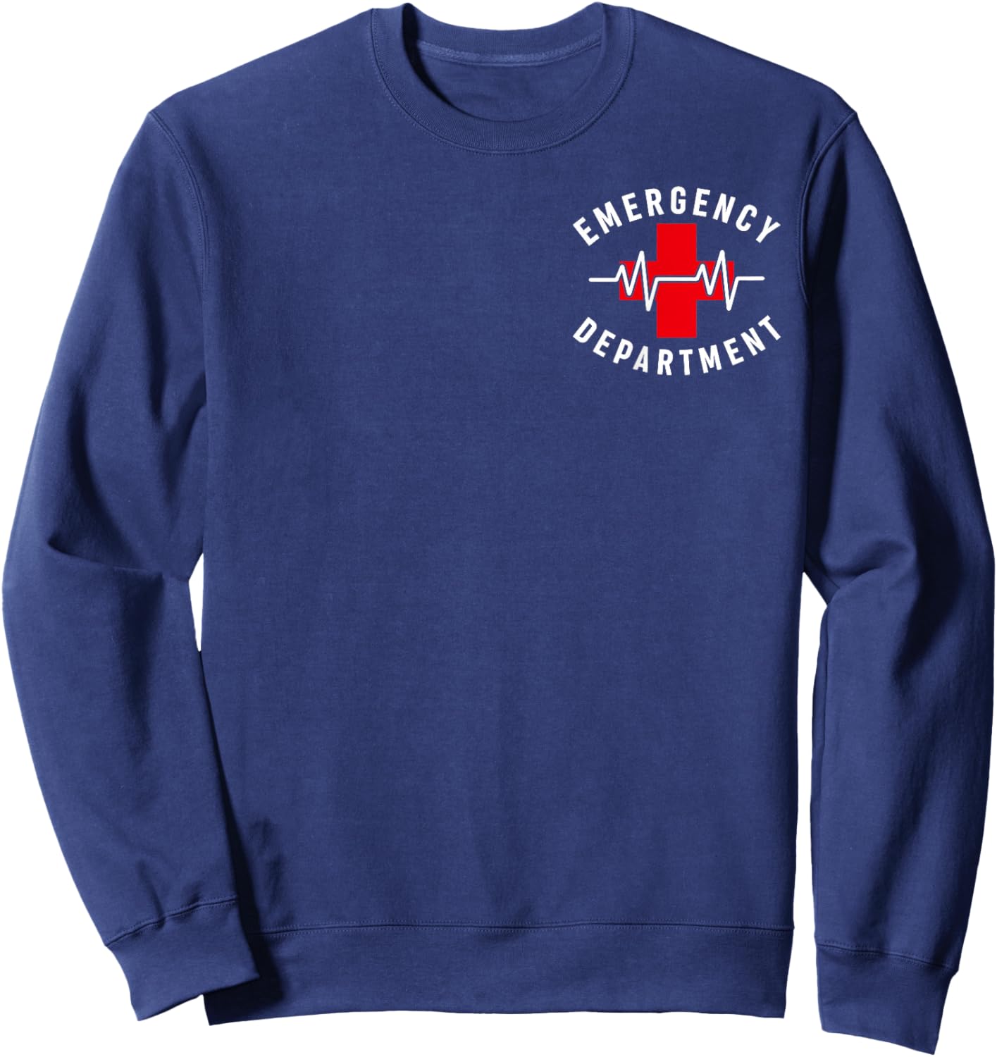 Emergency Department Emergency Room Healthcare Sweatshirt - Sweatshirt | Navy