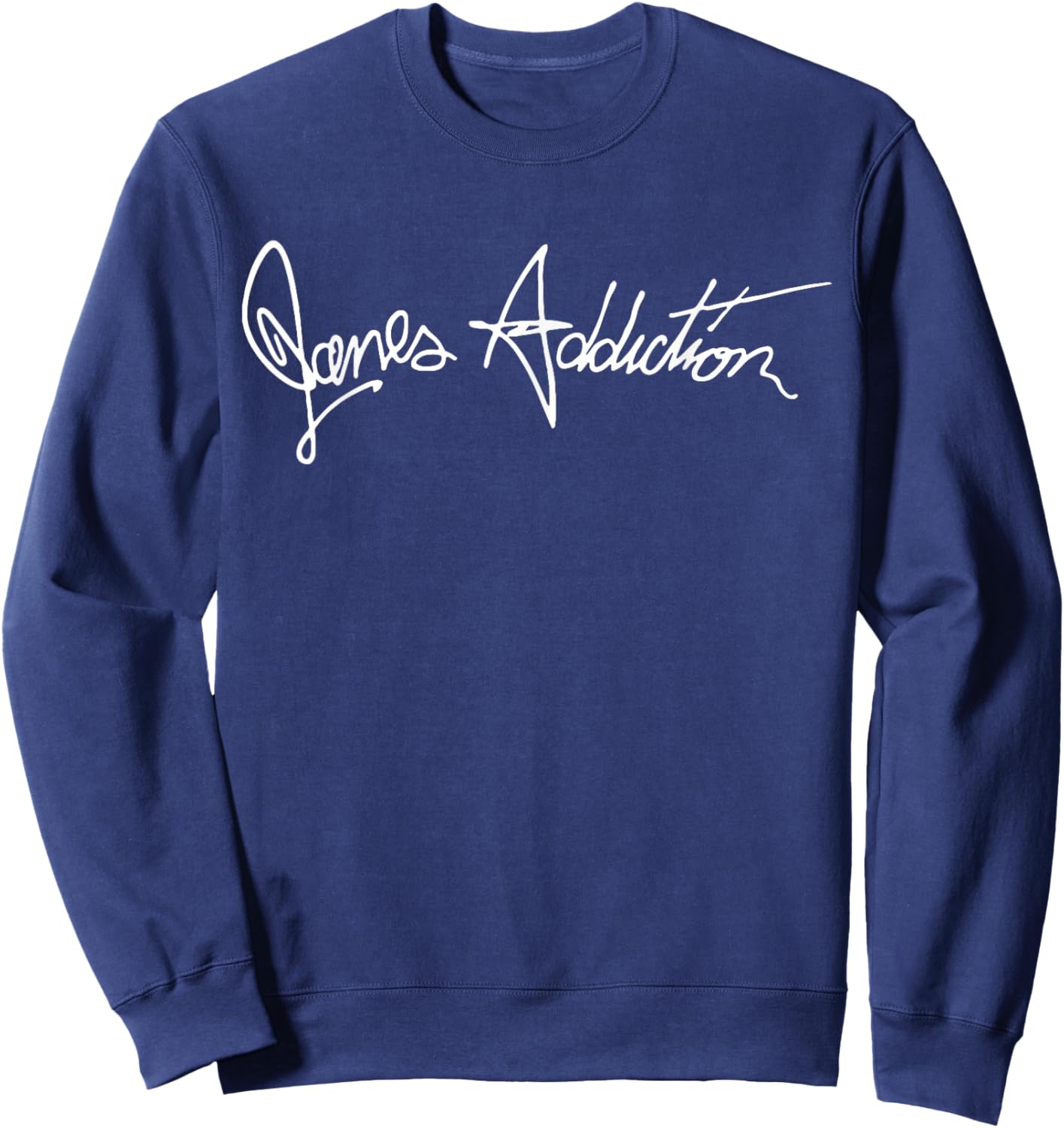 Jane’s Addiction – Classic Logo In Greys Sweatshirt - Sweatshirt | Navy