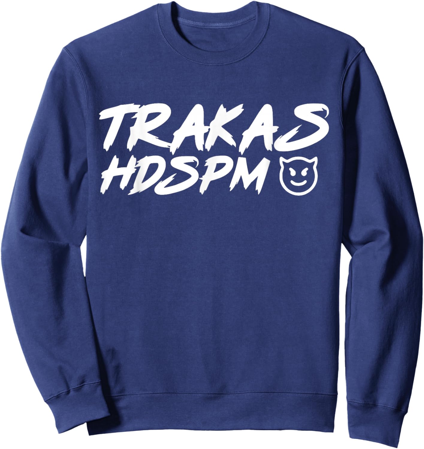 Trakas HDSPM , -Adults, Black, Small, Short Sleeve Sweatshirt - Sweatshirt | Navy