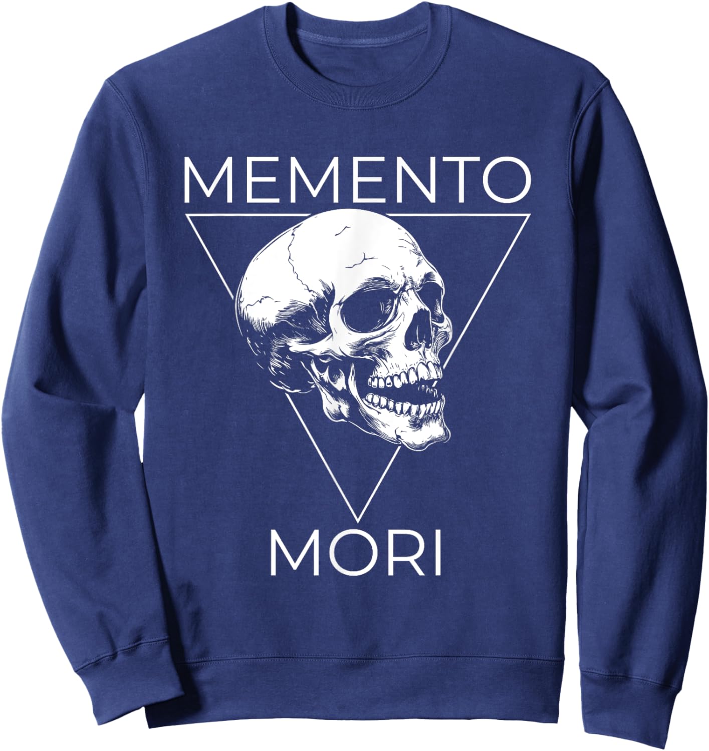 Philosophers Memento Mori Sweatshirt - Sweatshirt | Navy
