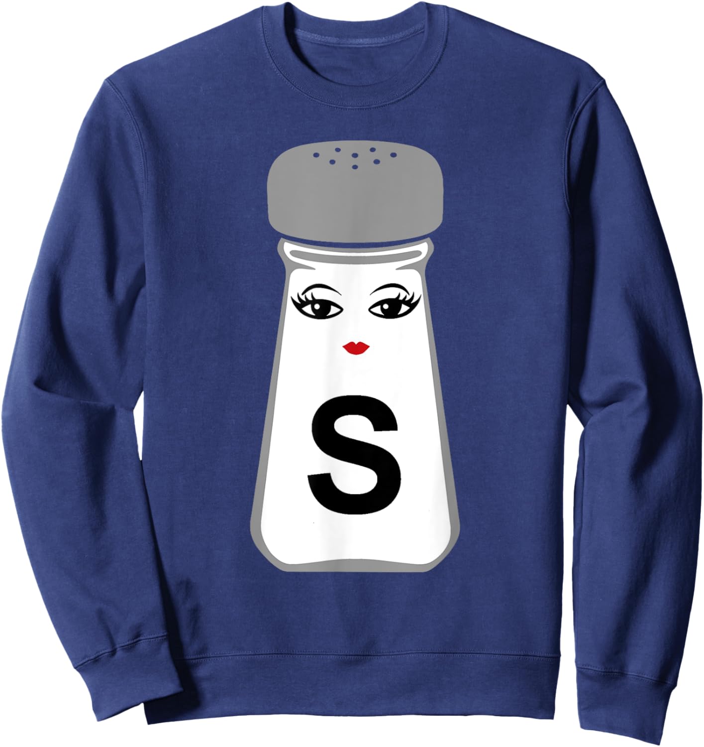 Salt And Pepper Halloween Costume Sweatshirt - Sweatshirt | Navy