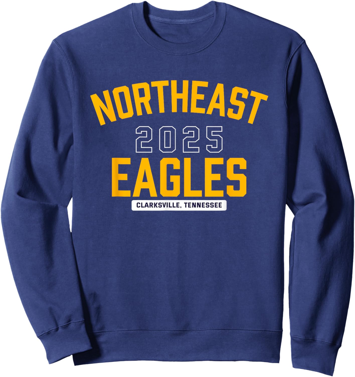 Northeast Eagles Clarksville, Tennessee 2025 Sweatshirt - Sweatshirt | Navy