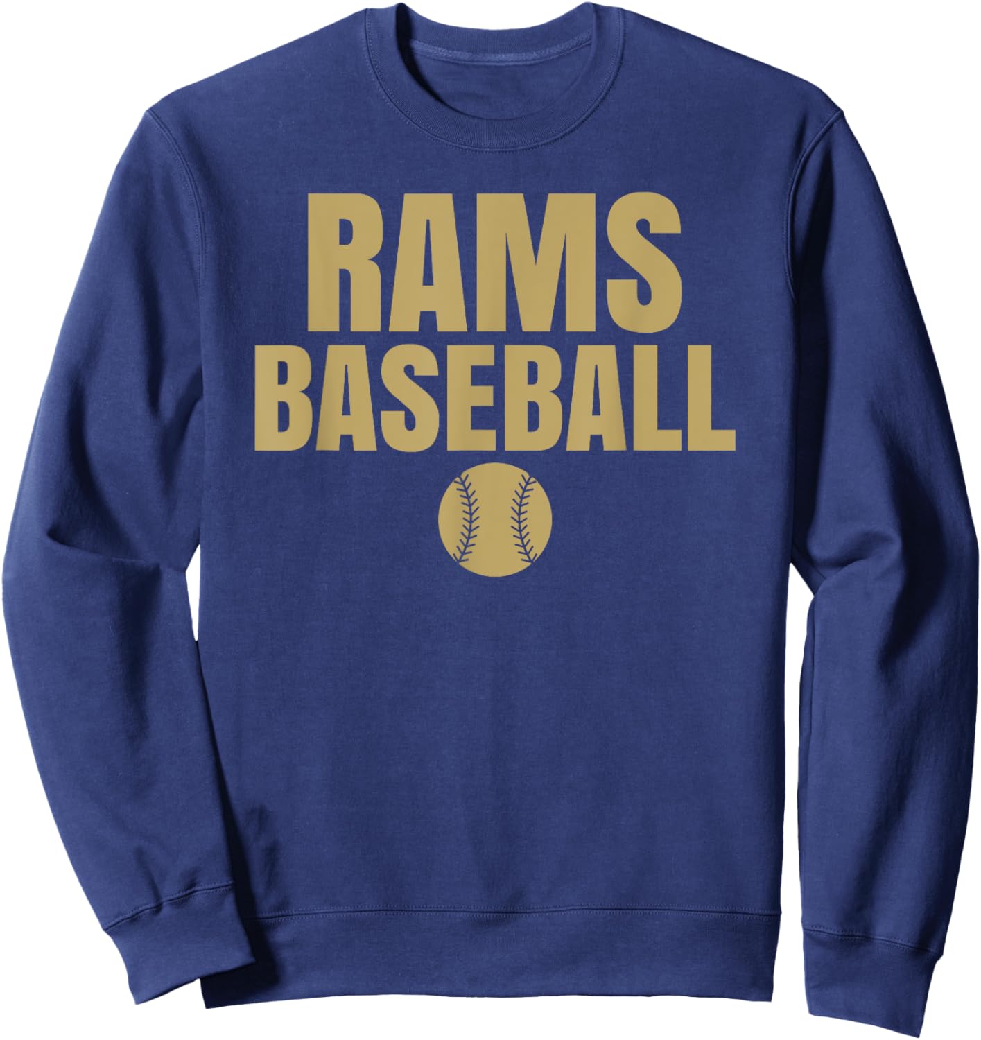 Grayson Rams Baseball Sweatshirt - Sweatshirt | Navy
